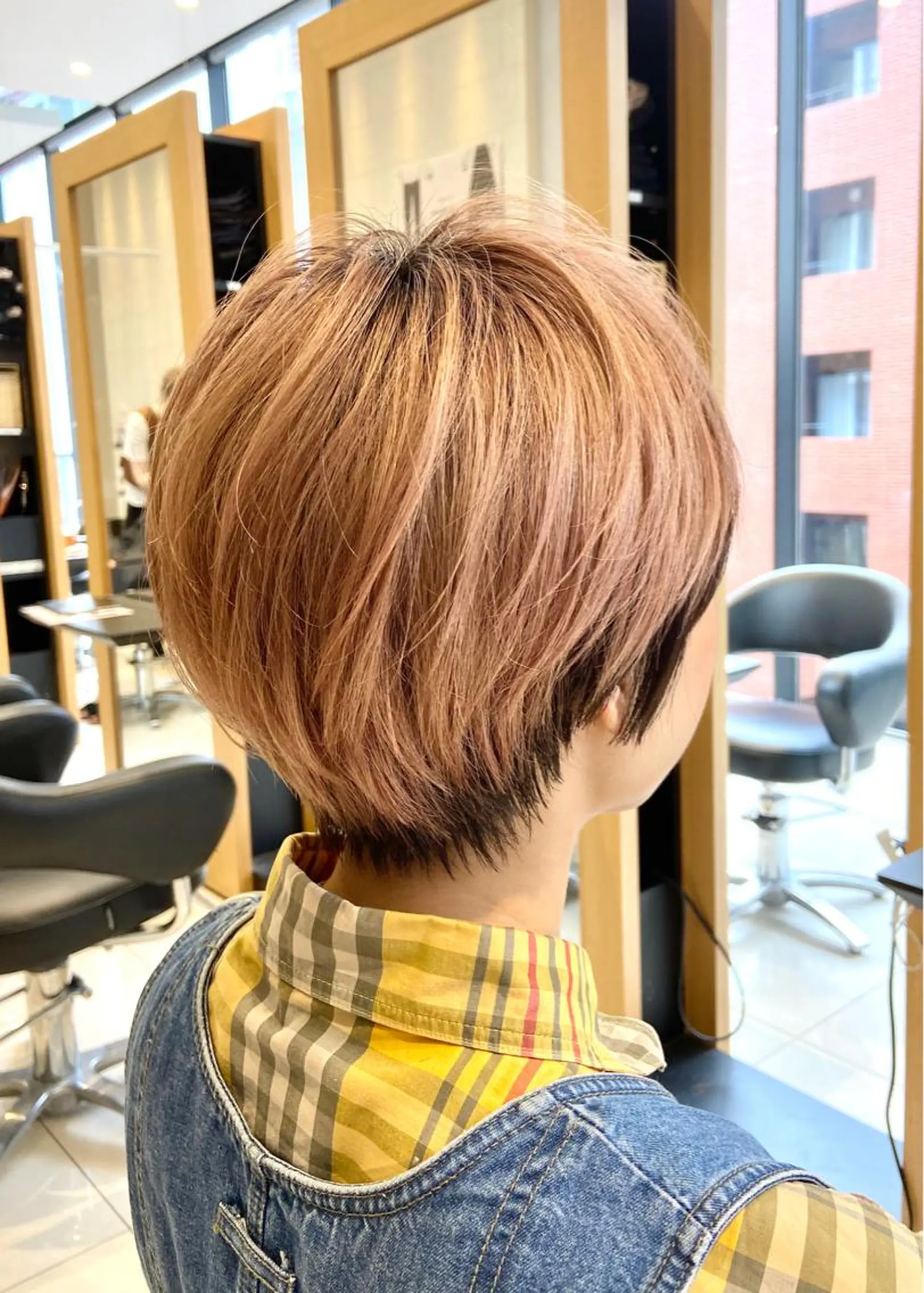 ショート ショート白髪染め無料 ／河瀬謙介のヘアスタイル