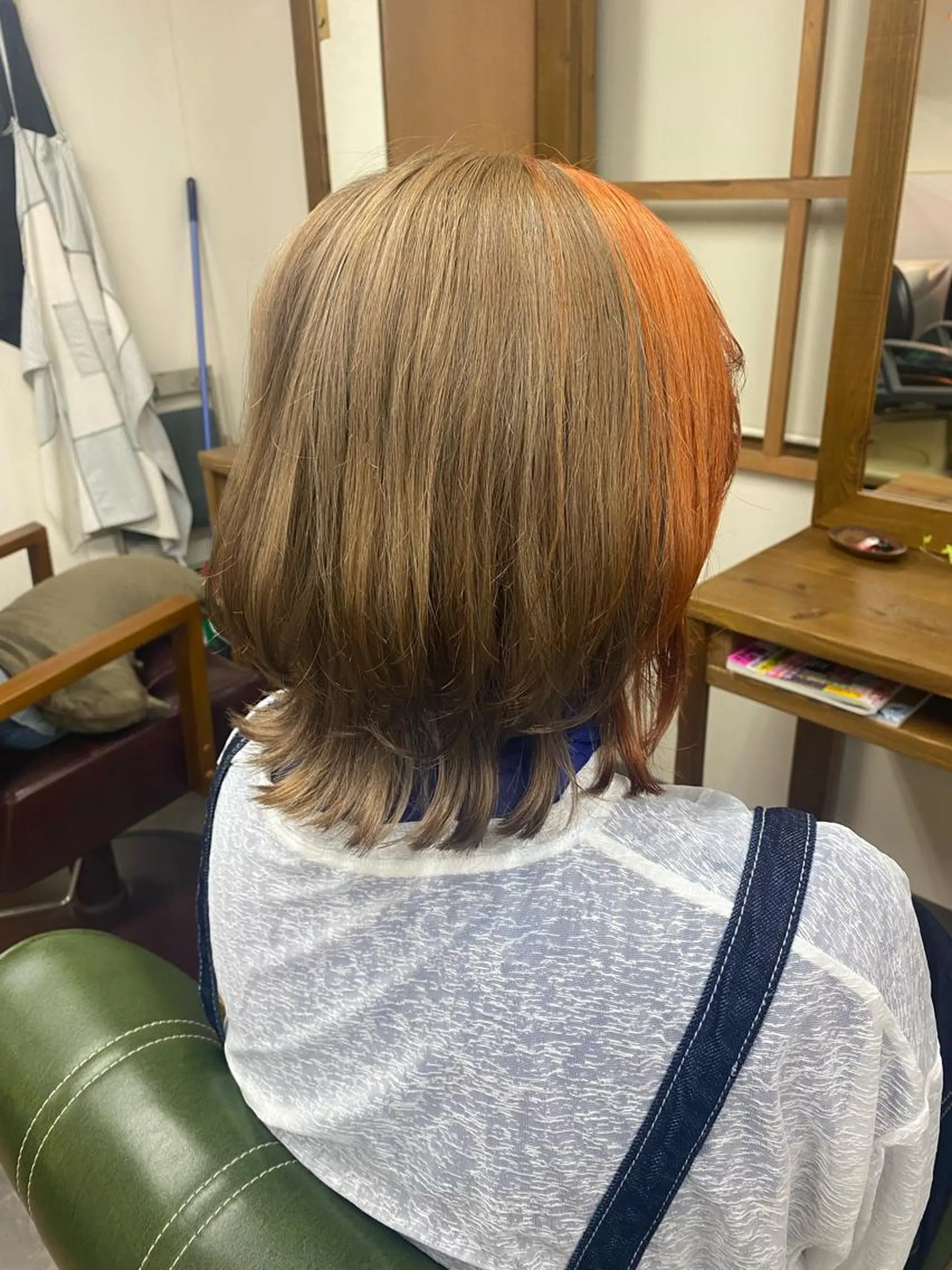 ミディアム 永沼 真依のヘアスタイル