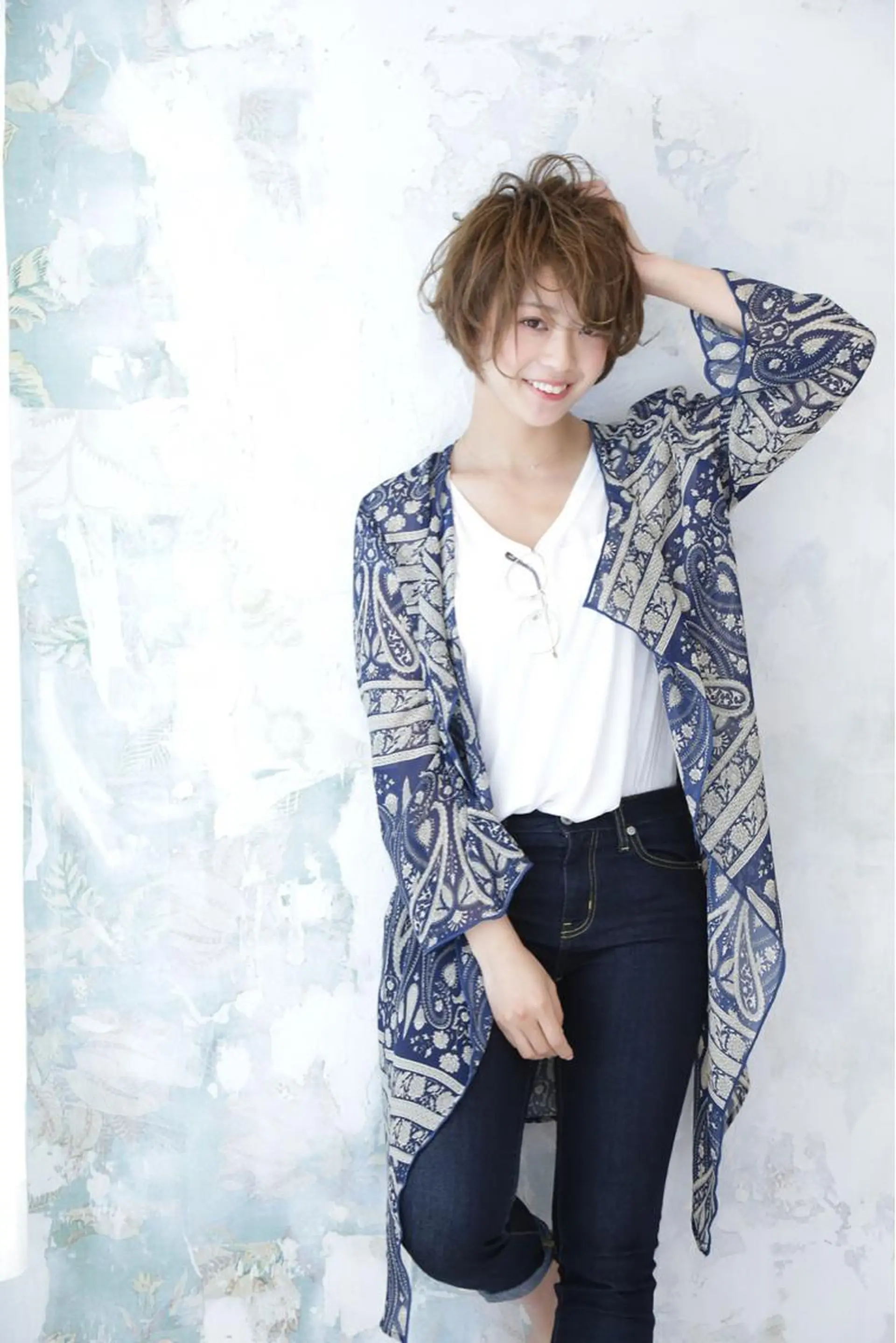 ショート カラー ショートヘア 小顔カット Link. 中村真穂のマツエク・マツパデザイン