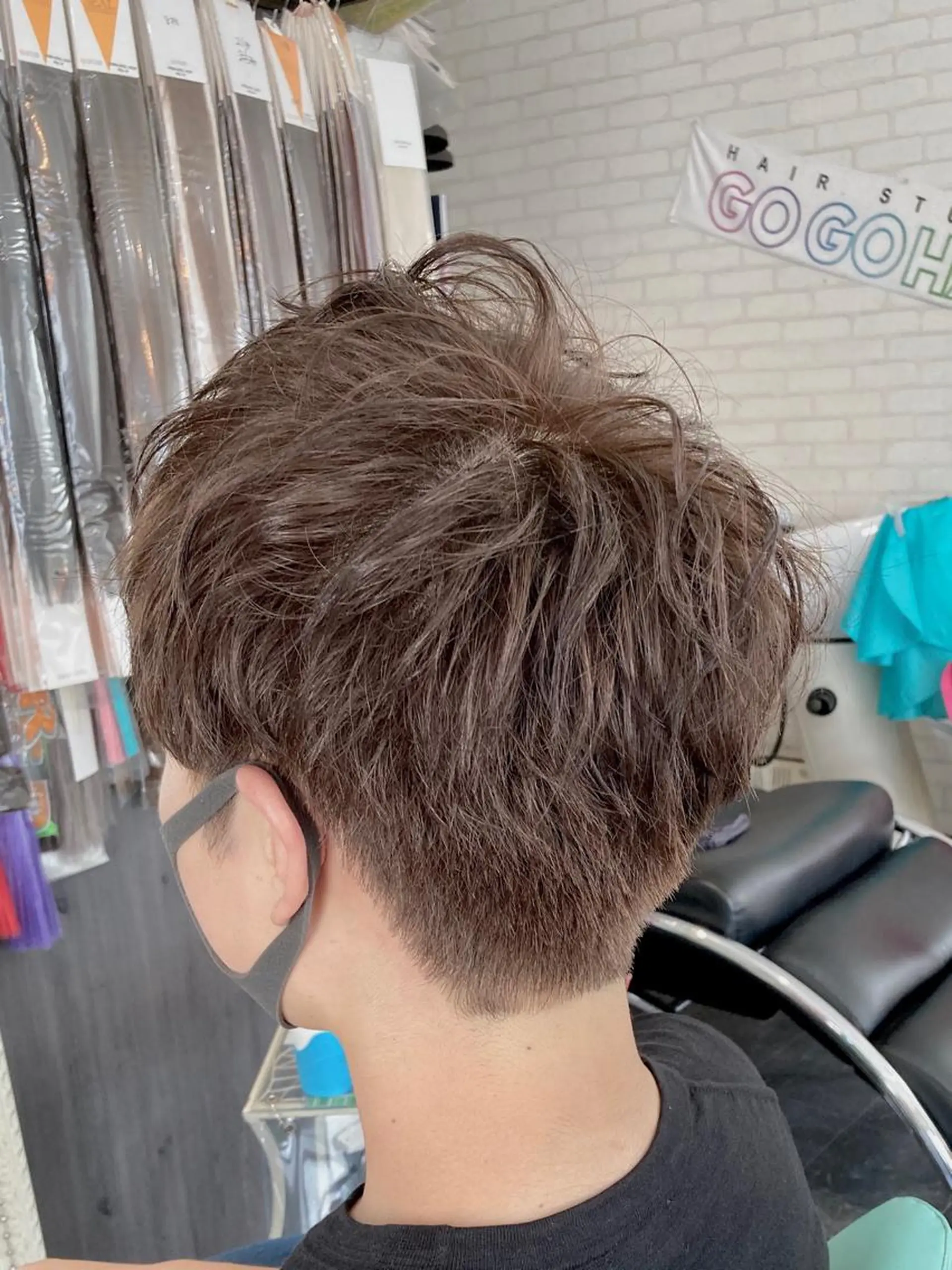 ショート カラー メンズ Kimura Shinyaのヘアスタイル