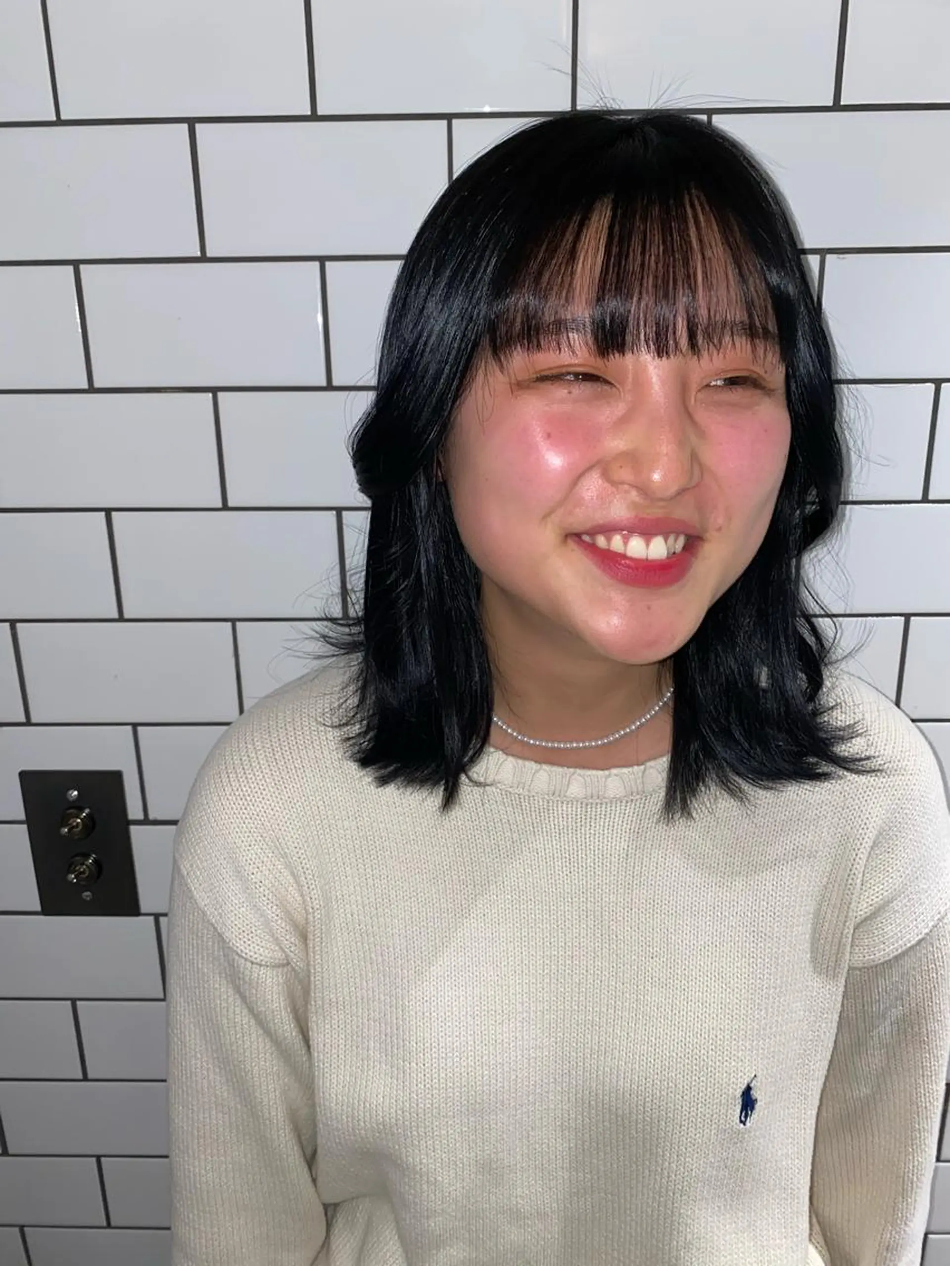 ミディアム カラー ヘアアレンジ XENA表参道 MIKUのヘアスタイル