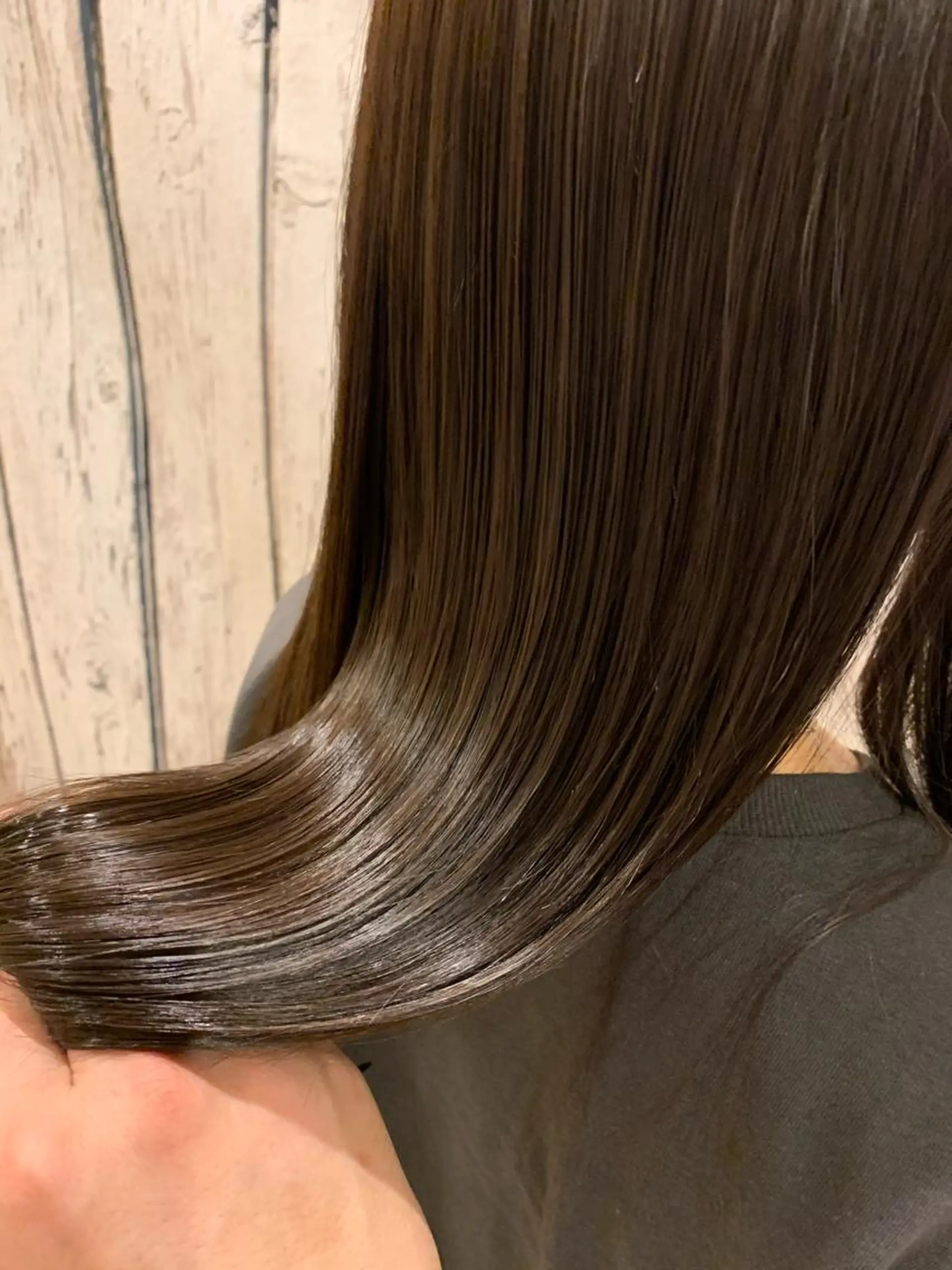 ロング カラー 似合わせカット トリートメント 松戸　kiju オーナースタイリストのヘアスタイル