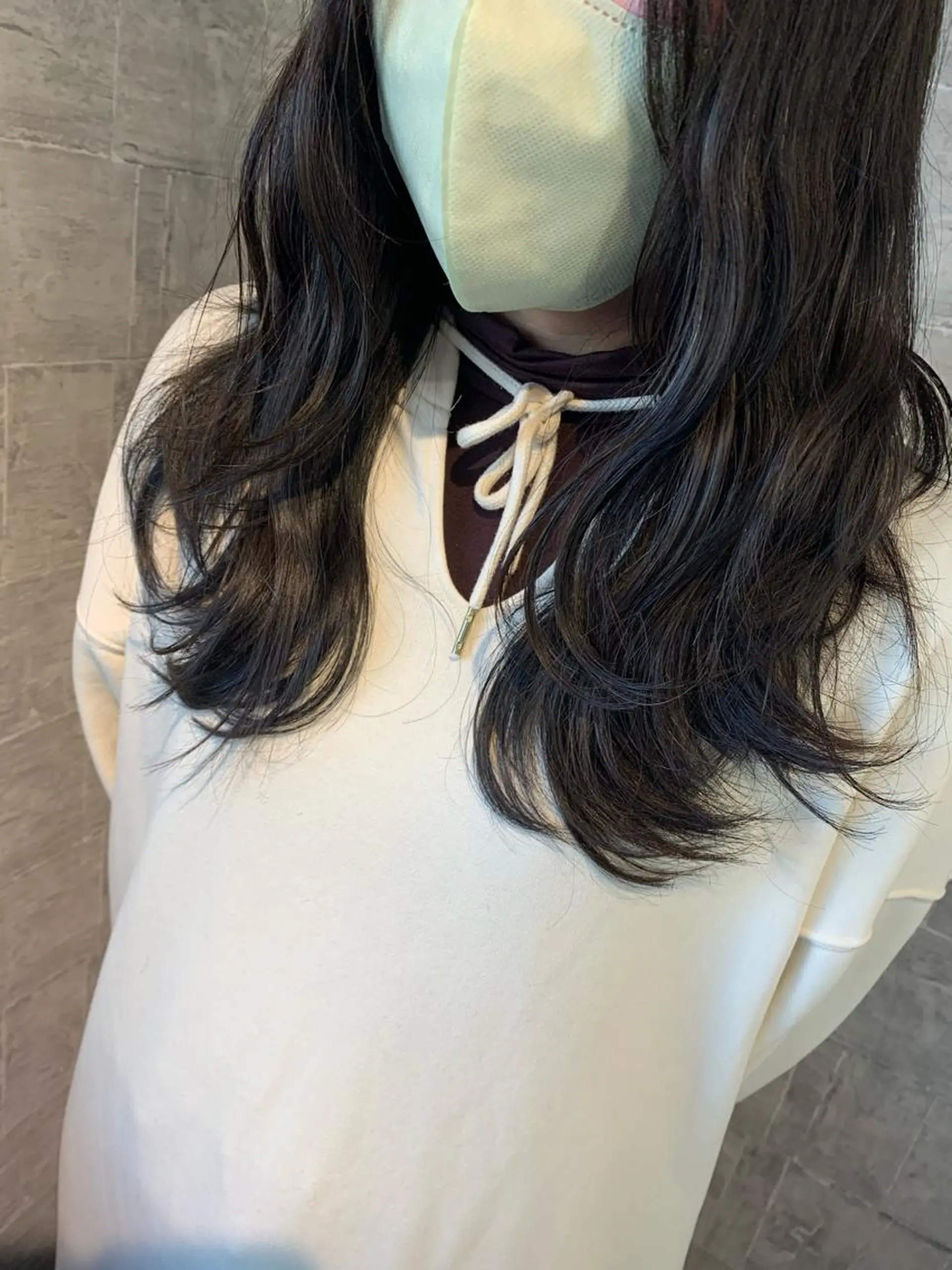 ロング ハイライト 髪質改善 韓国風ヘア 縮毛矯正 ウルフカット ank classic hair【アンククラシックヘアー】所属・バレ、ハイライト モデル募集　齋藤祐哉のヘアスタイル