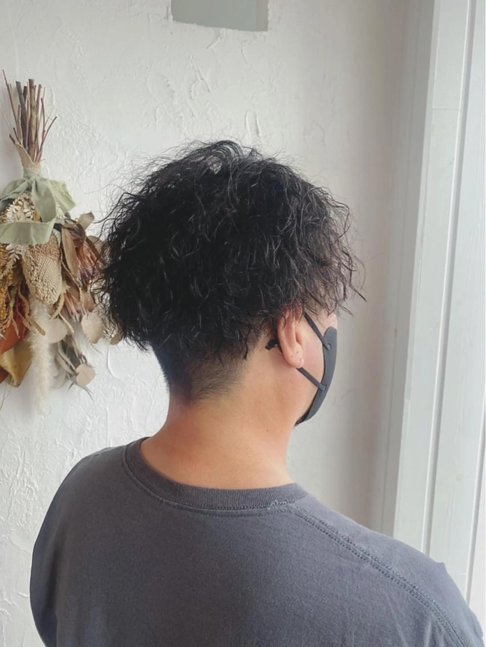 ショート カラー パーマ ヘアアレンジ メンズ 美容室 ソンリエのヘアスタイル