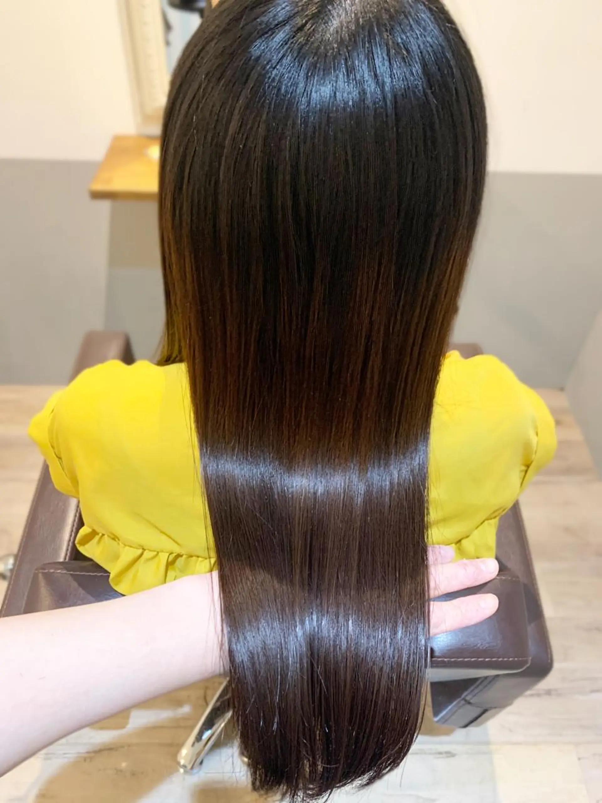 ロング ロング 縮毛矯正 カット O maikoのヘアスタイル