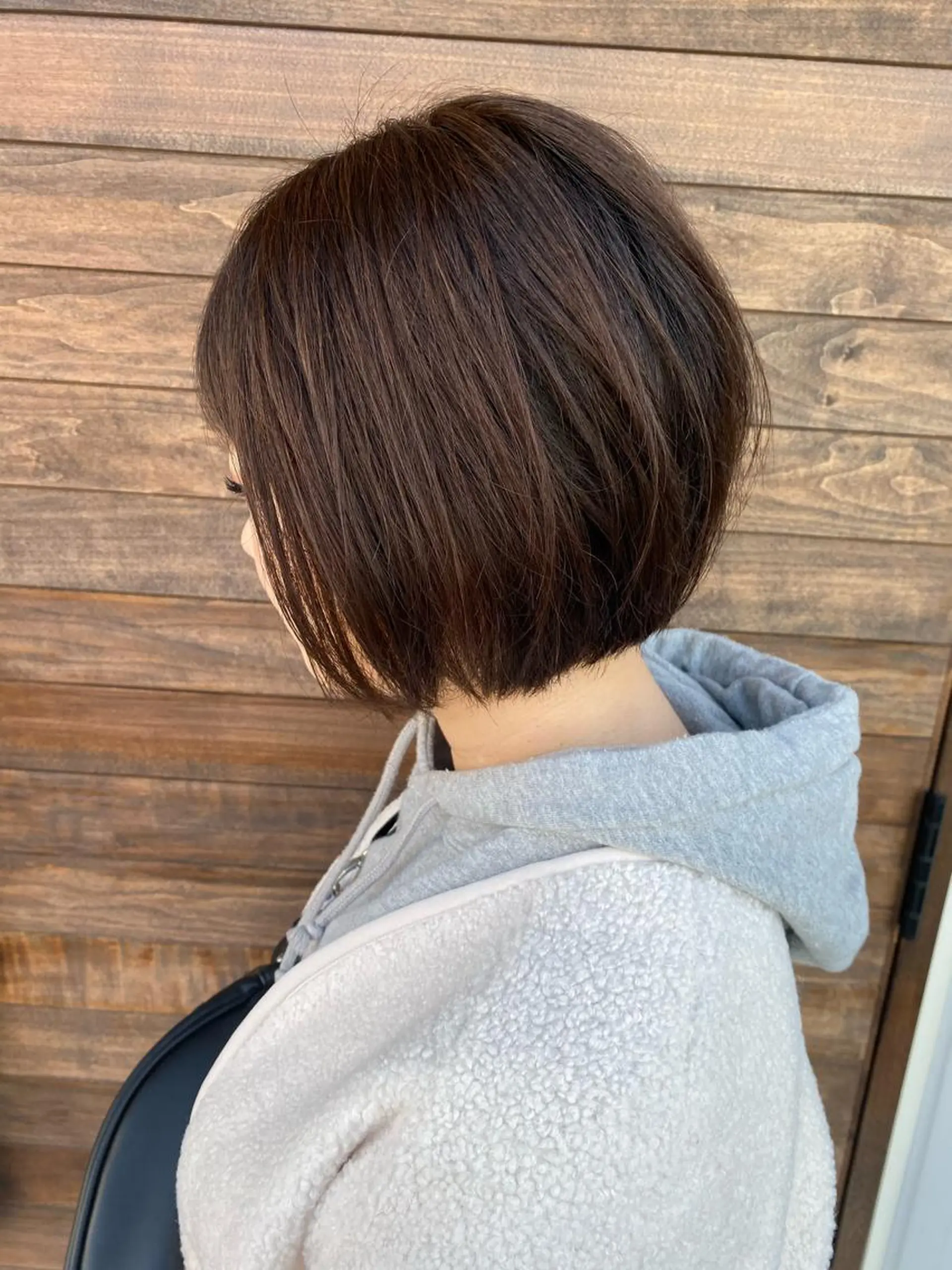 ショート ショートボブ ボブ ショートヘア 大内 郁のヘアスタイル