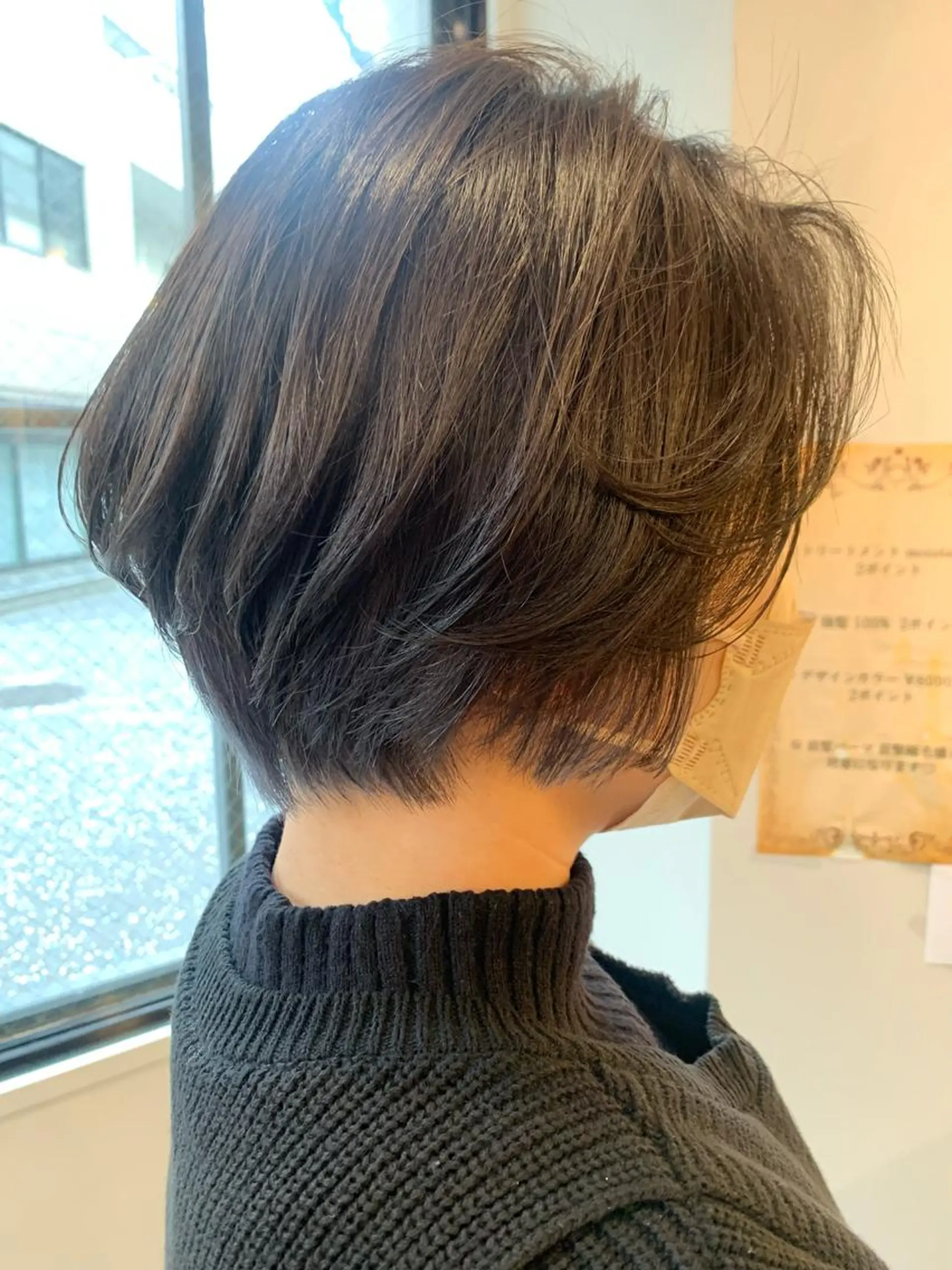 ショート トリートメント カット ヘアカラー トリートメント moon  ticobrae所属・こくしょう れいかのヘアスタイル