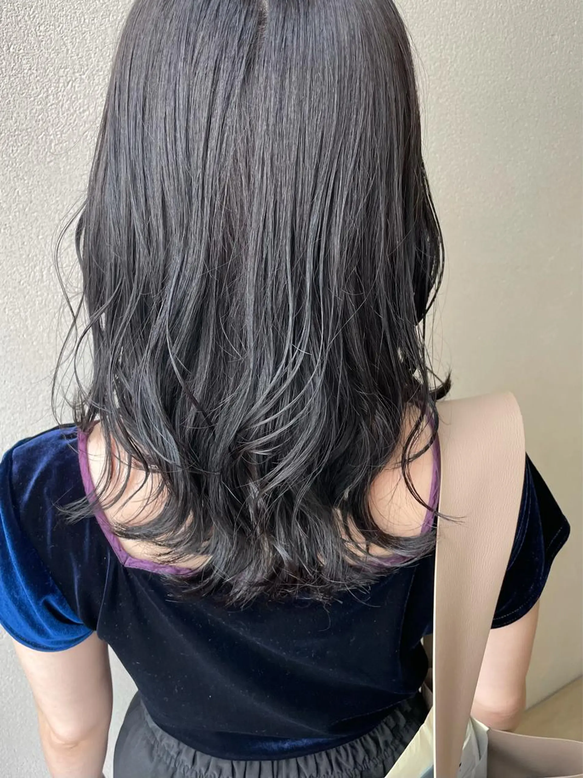 ミディアム カラー アッシュ 透明感カラー 沢田 瞳のヘアスタイル