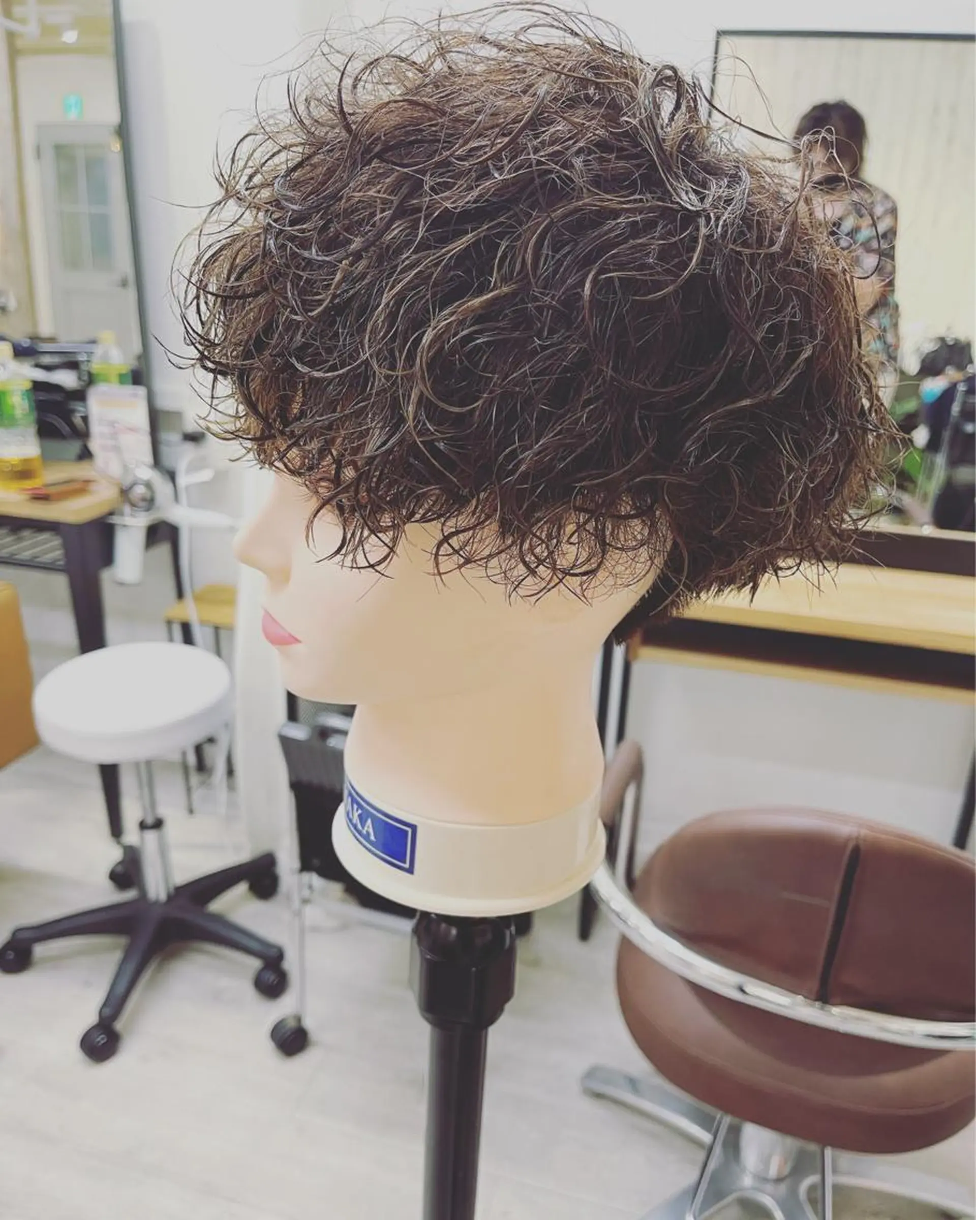 ショート パーマ メンズ カット パーマ トリートメント メンズ専門 Stylist吉川のヘアスタイル