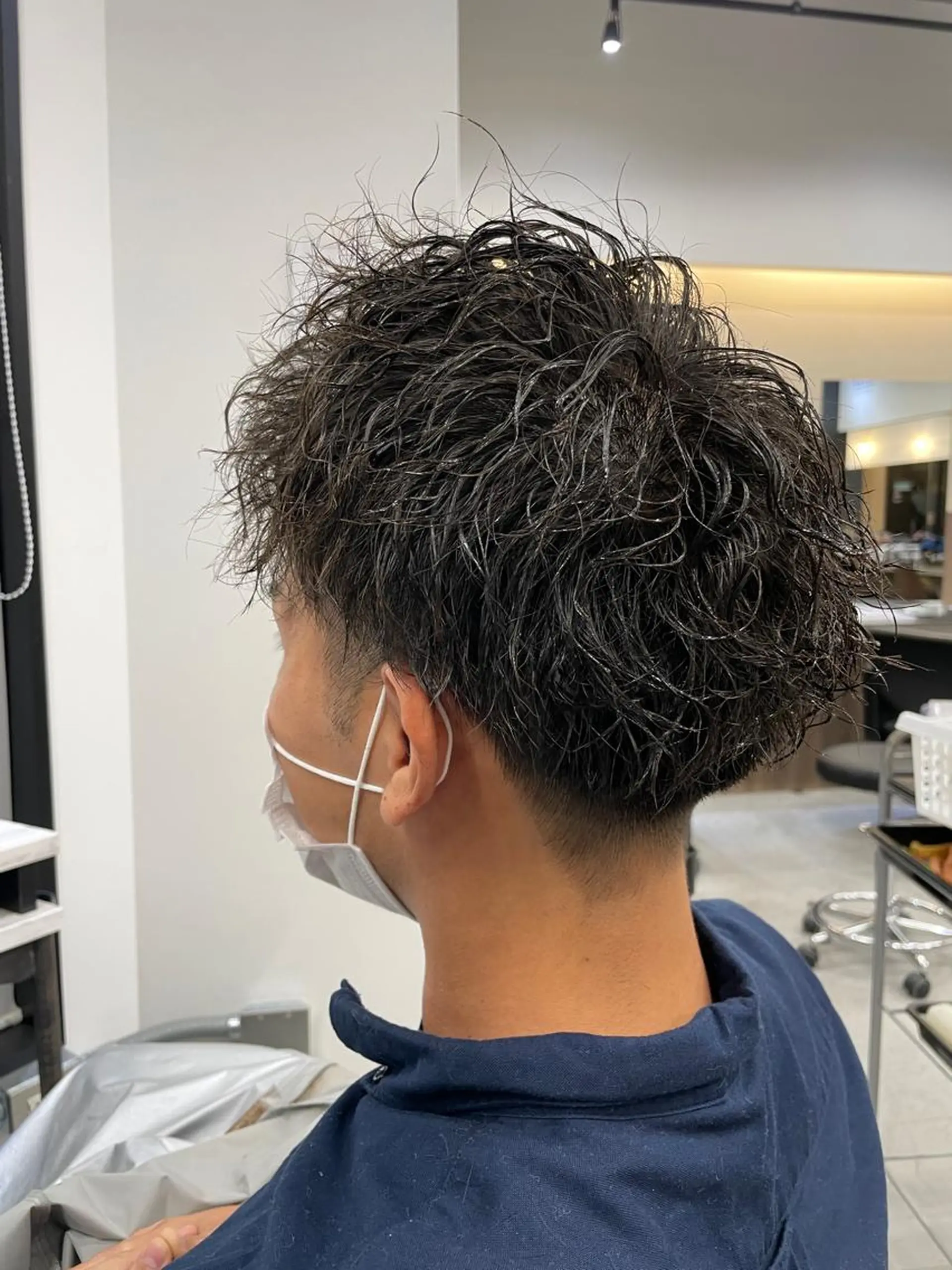 パーマ メンズ メンズパーマ メンズツイストパーマ ツイストパーマ カット パーマ 福永速人 /メンズパーマのヘアスタイル