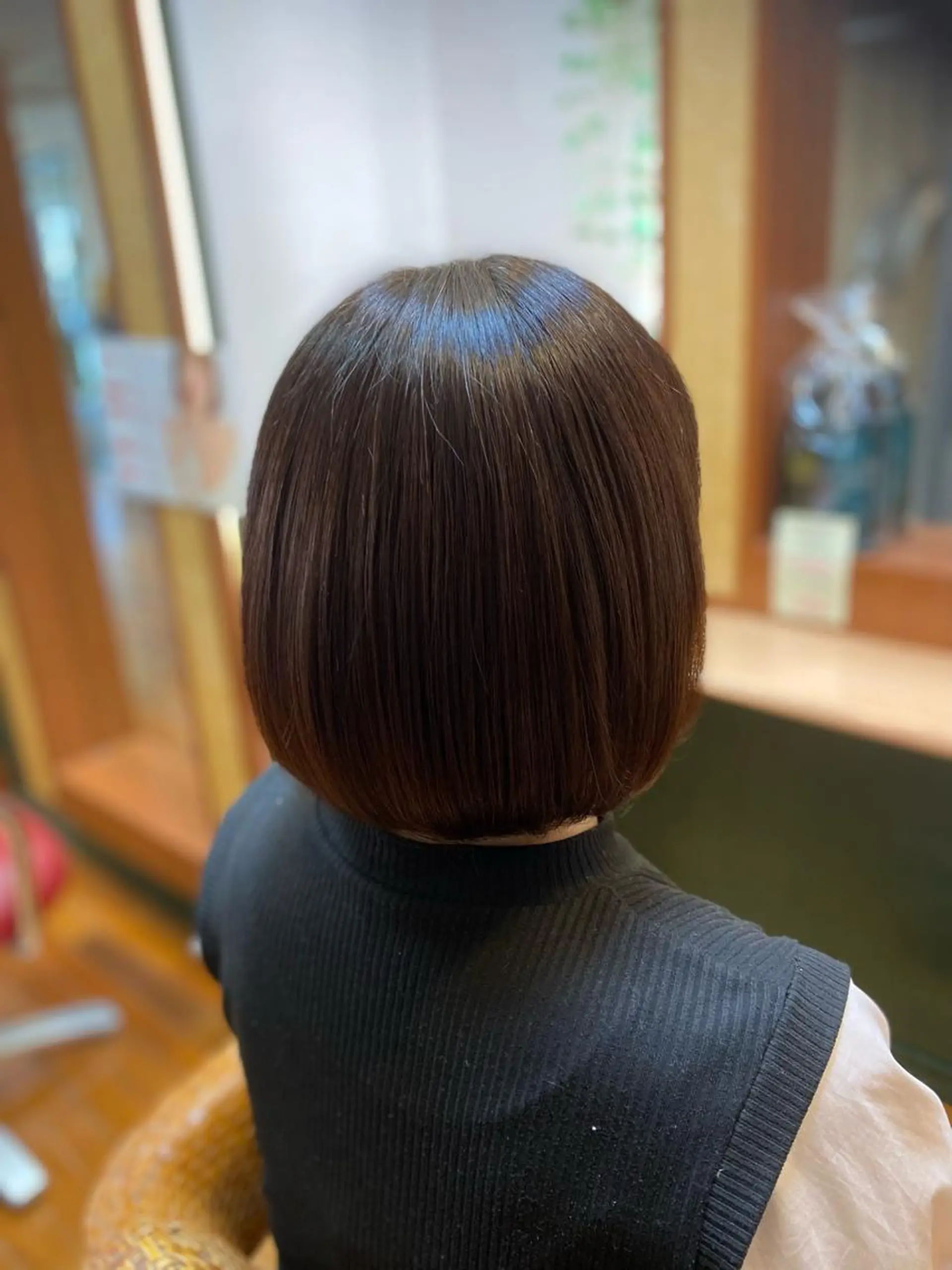 ミディアム カット ヘアカラー トリートメント 髪質改善/艶カラー 塩野成一のヘアスタイル