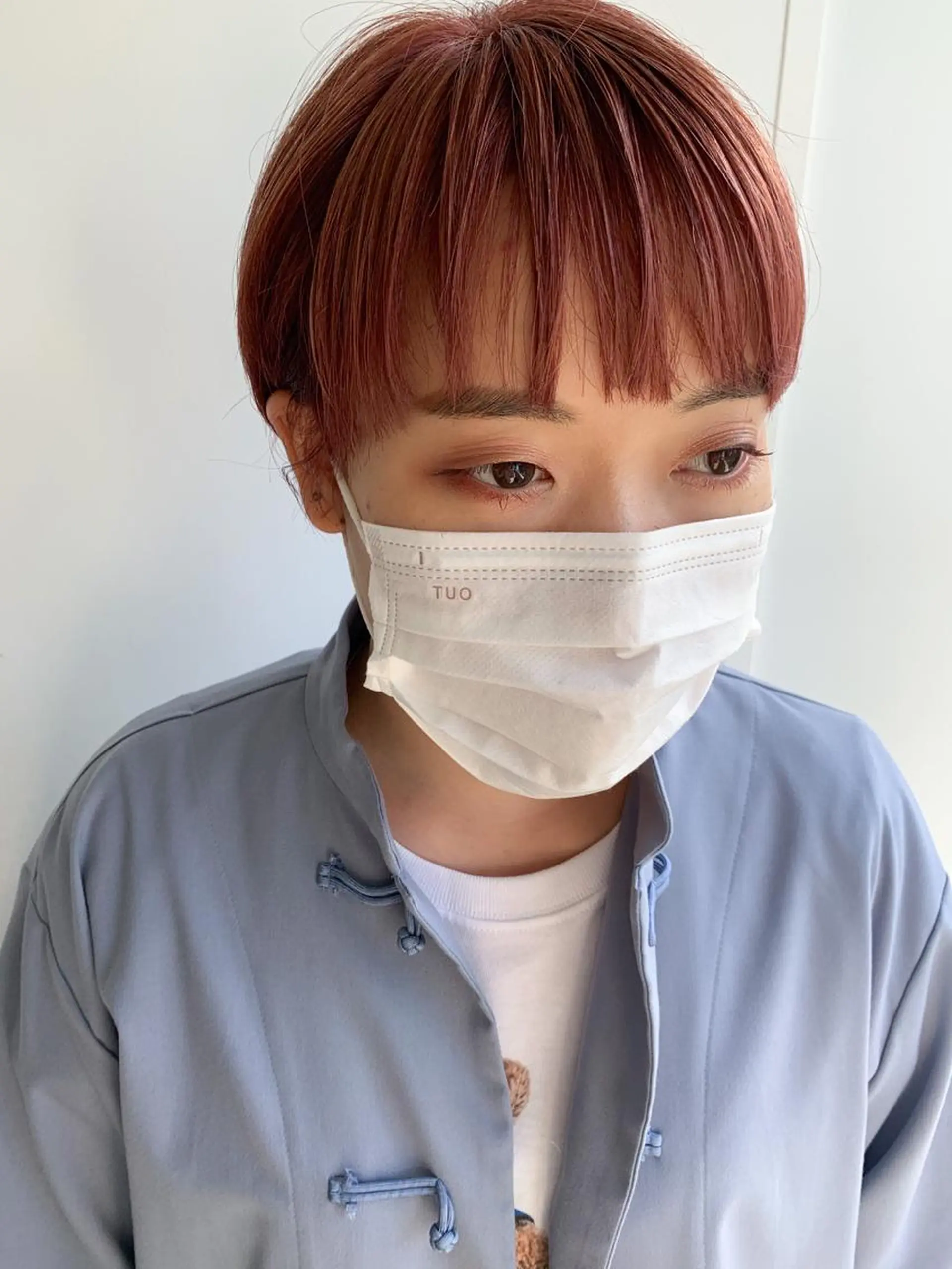 ショート nuu所属・💜ショート💜 ウルフ、ボブ二色亜美のヘアスタイル