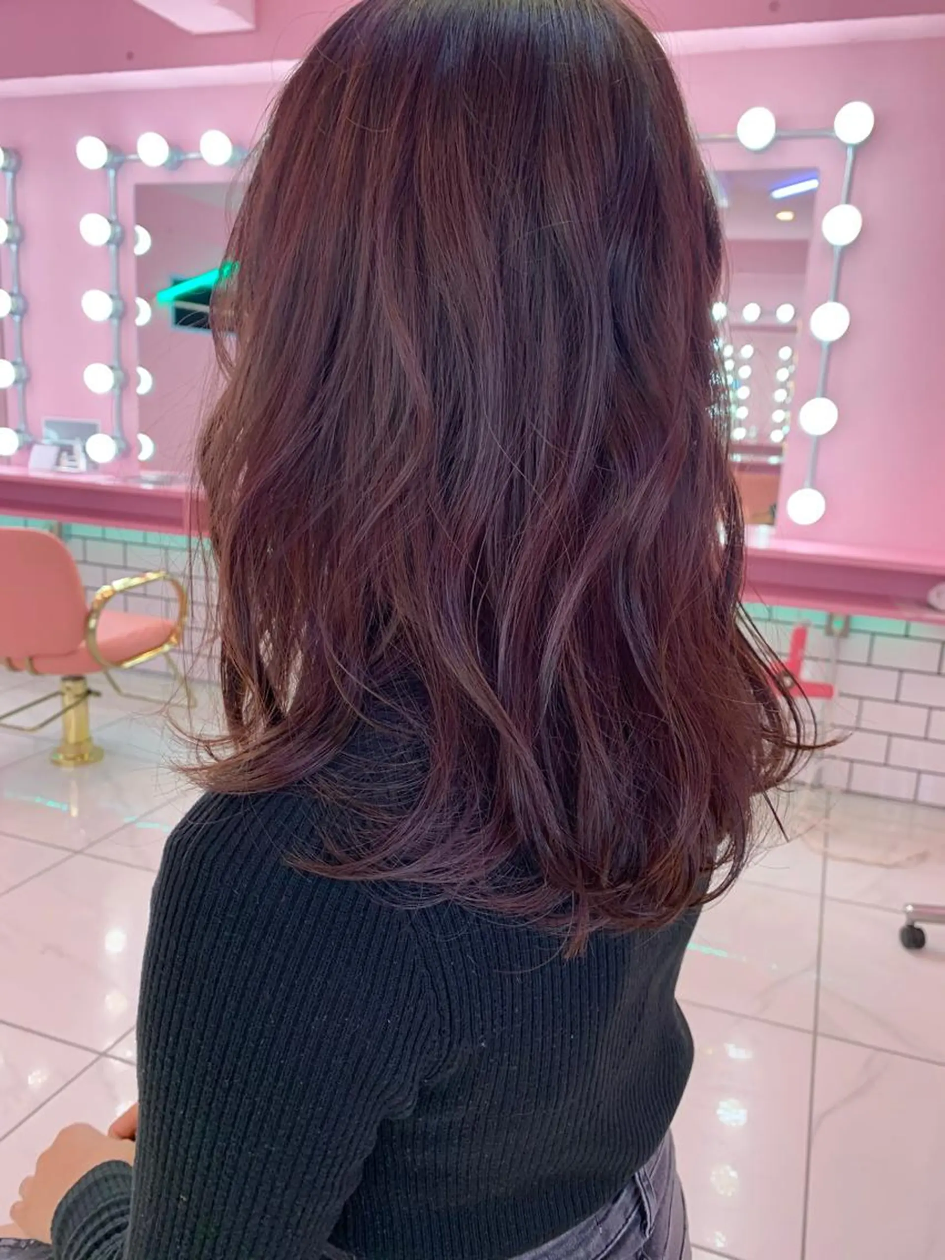 セミロング 心斎橋/ブリーチ minamiのヘアスタイル