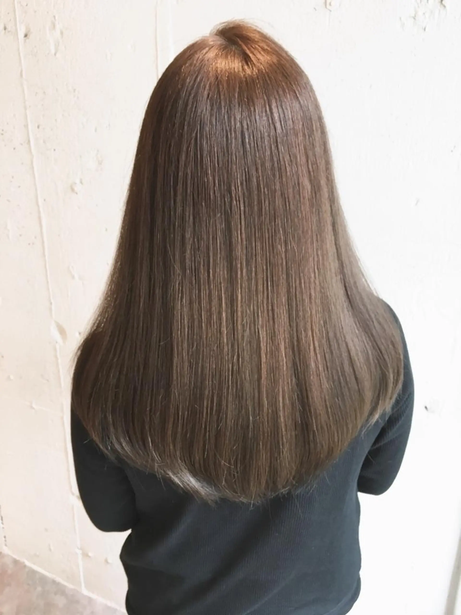 ロング カラー ブラウンカラー カット 縮毛矯正 💈平島 拓也💈のヘアスタイル