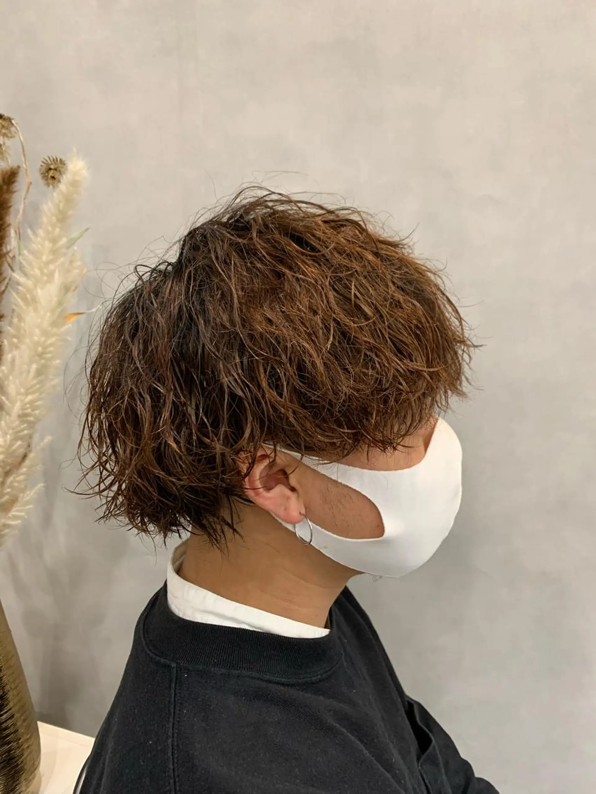 パーマ メンズ メンズパーマ スパイラルパーマ ✨似合わせ特化美容師 WILL上村 拳吾のヘアスタイル