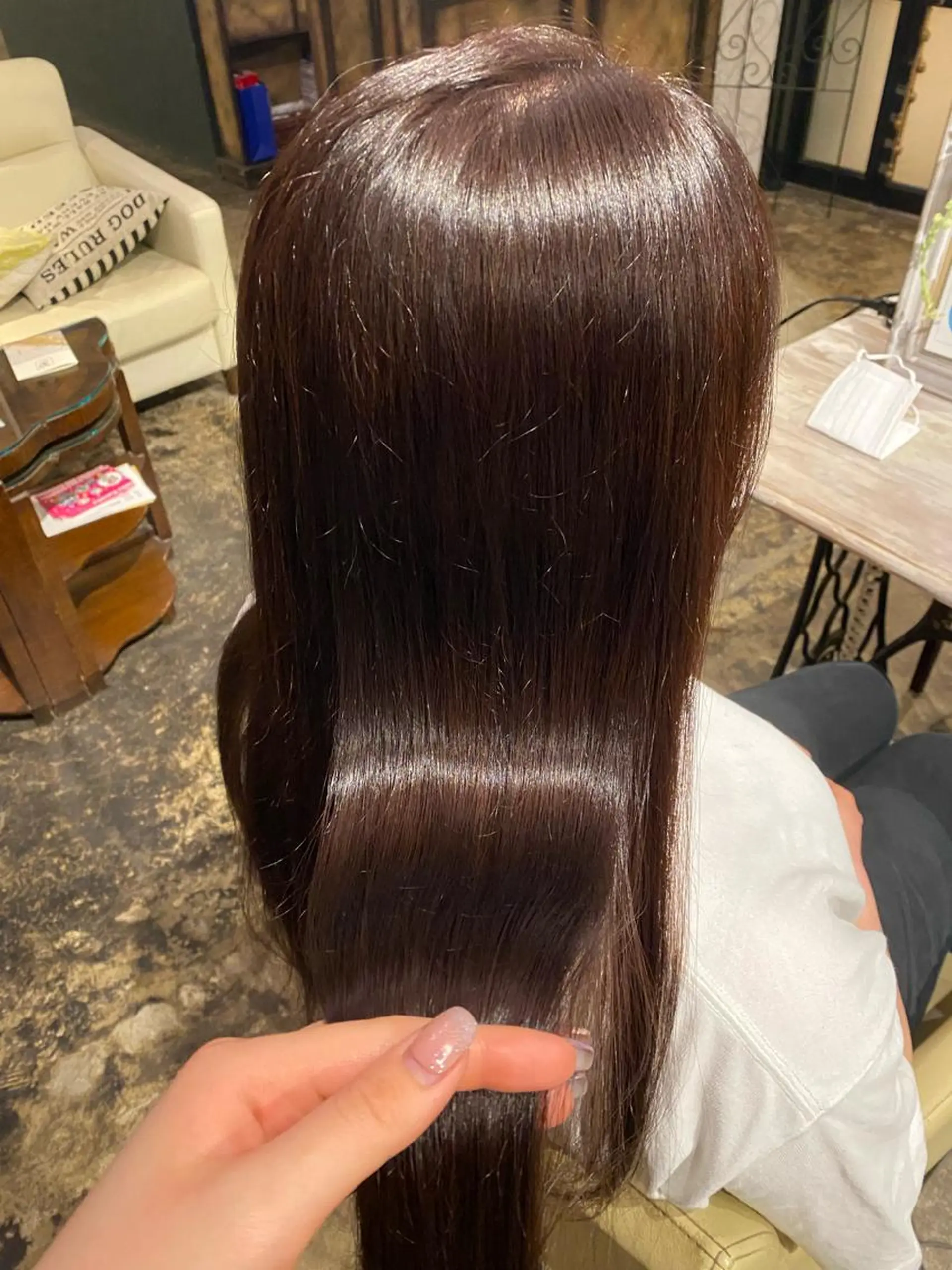 ロング カラー ヘアカラー トリートメント mulum所属・オタク美容師🎮 AKARIのヘアスタイル