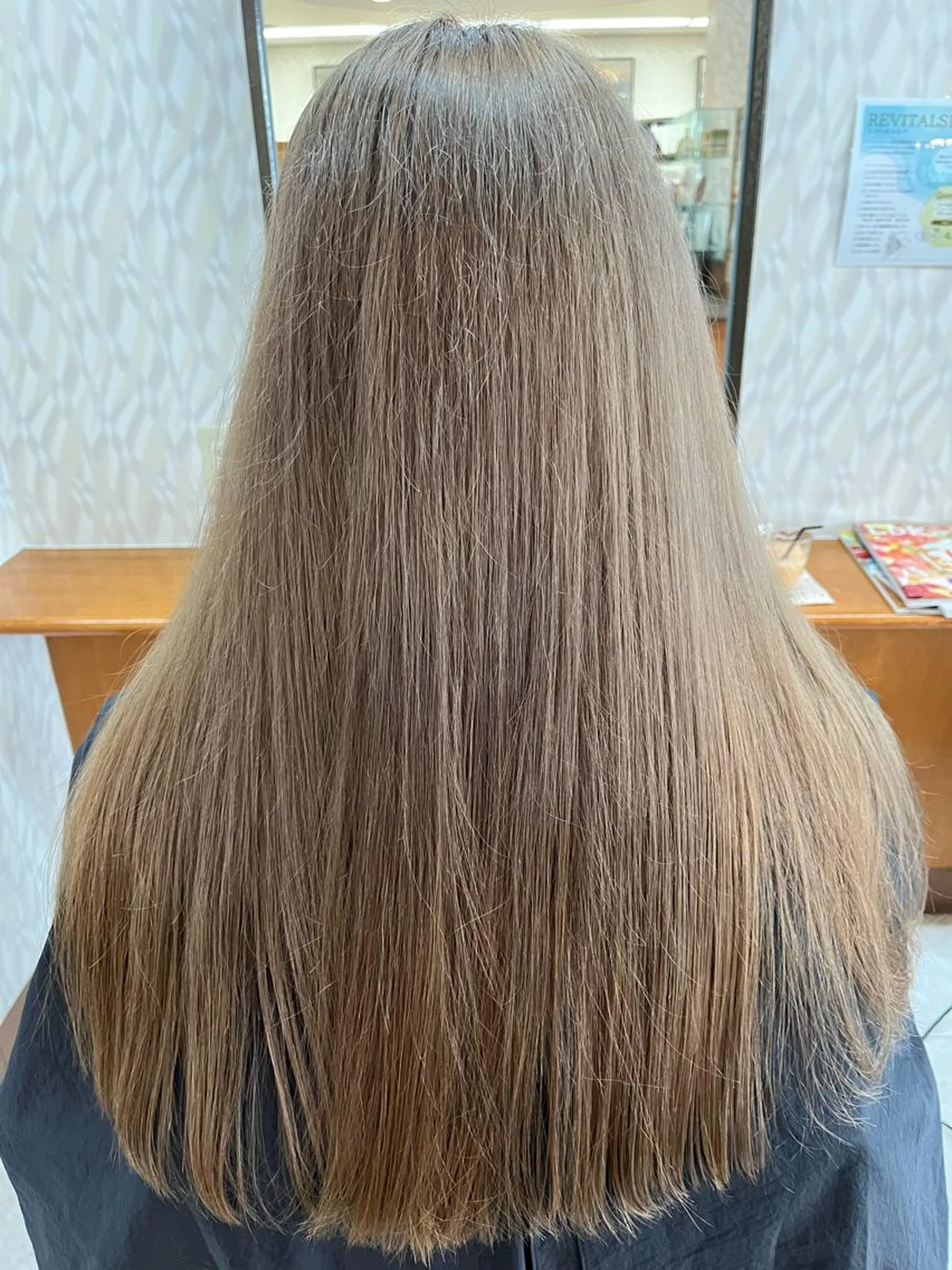 ロング カラー 熊谷 はつなのヘアスタイル