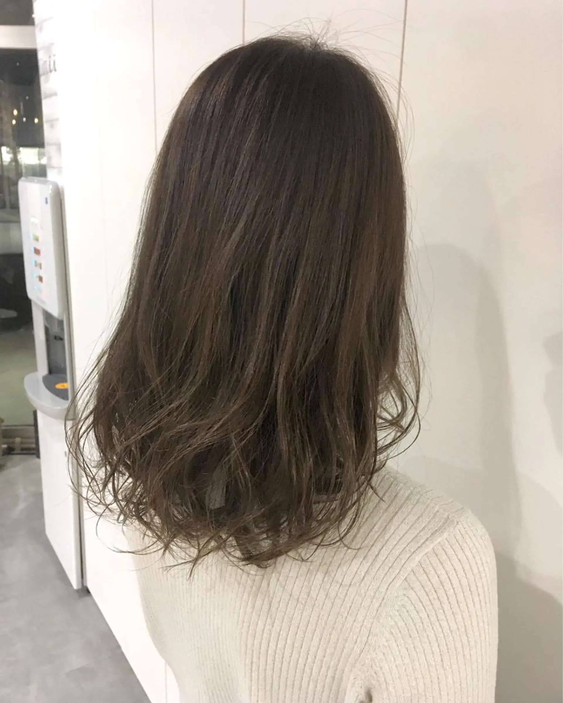 セミロング カラー ヘアアレンジ giinii所属・横浜縮毛矯正 ☆渋谷良太のヘアスタイル