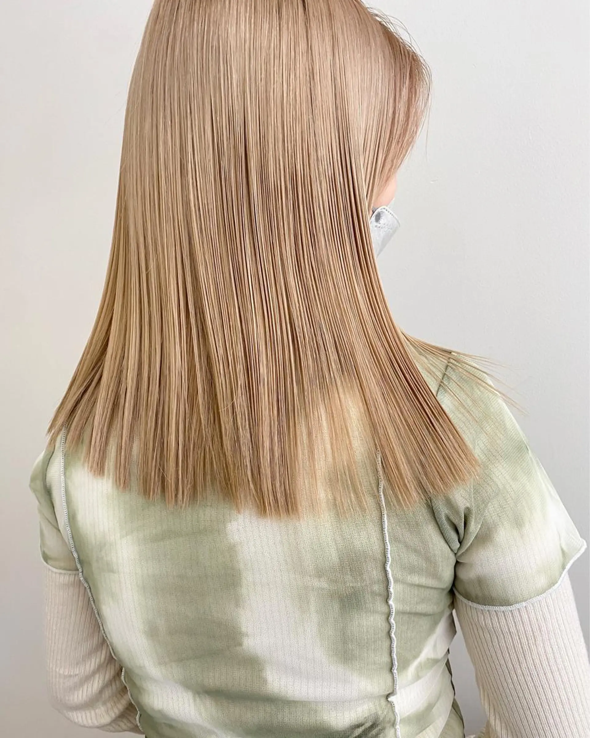 ロング カラー 顔周りカット/透明感 カラー✂️MEIのヘアスタイル