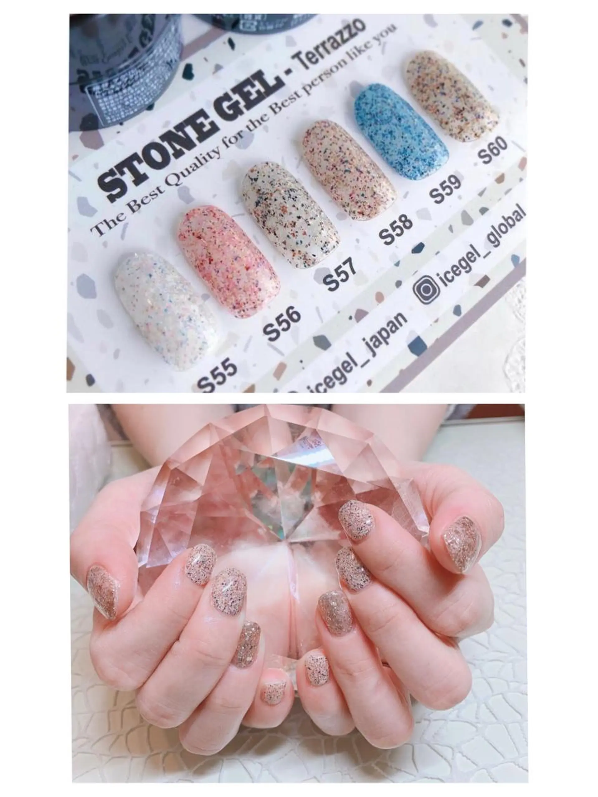 ネイル ストーンネイル ｔe_ nailのネイルデザイン