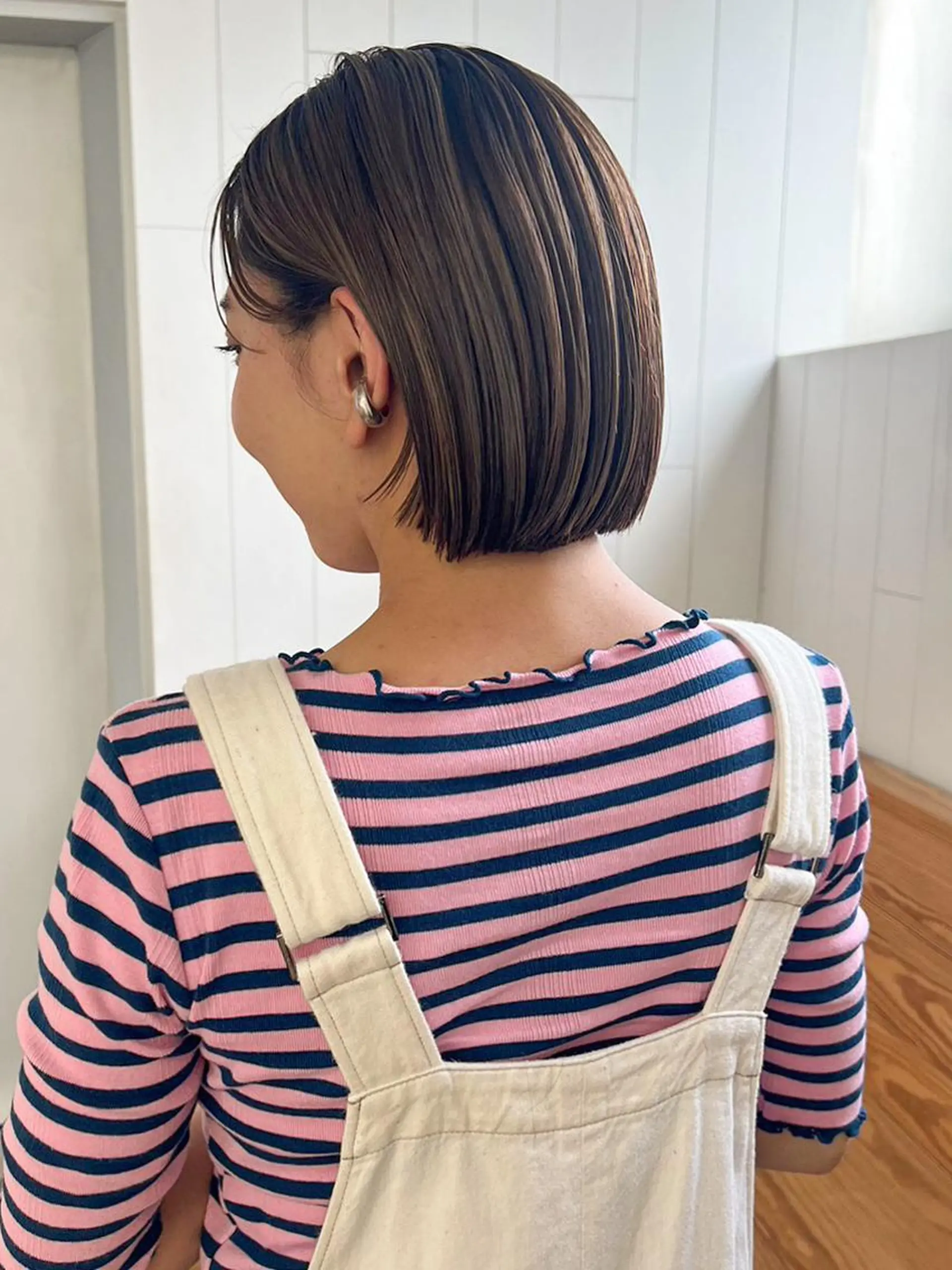 ミディアム カラー パーマ ヘアアレンジ グラデーションカラー カット ヘアカラー トリートメント ITby ALBUM 北千住店のヘアスタイル