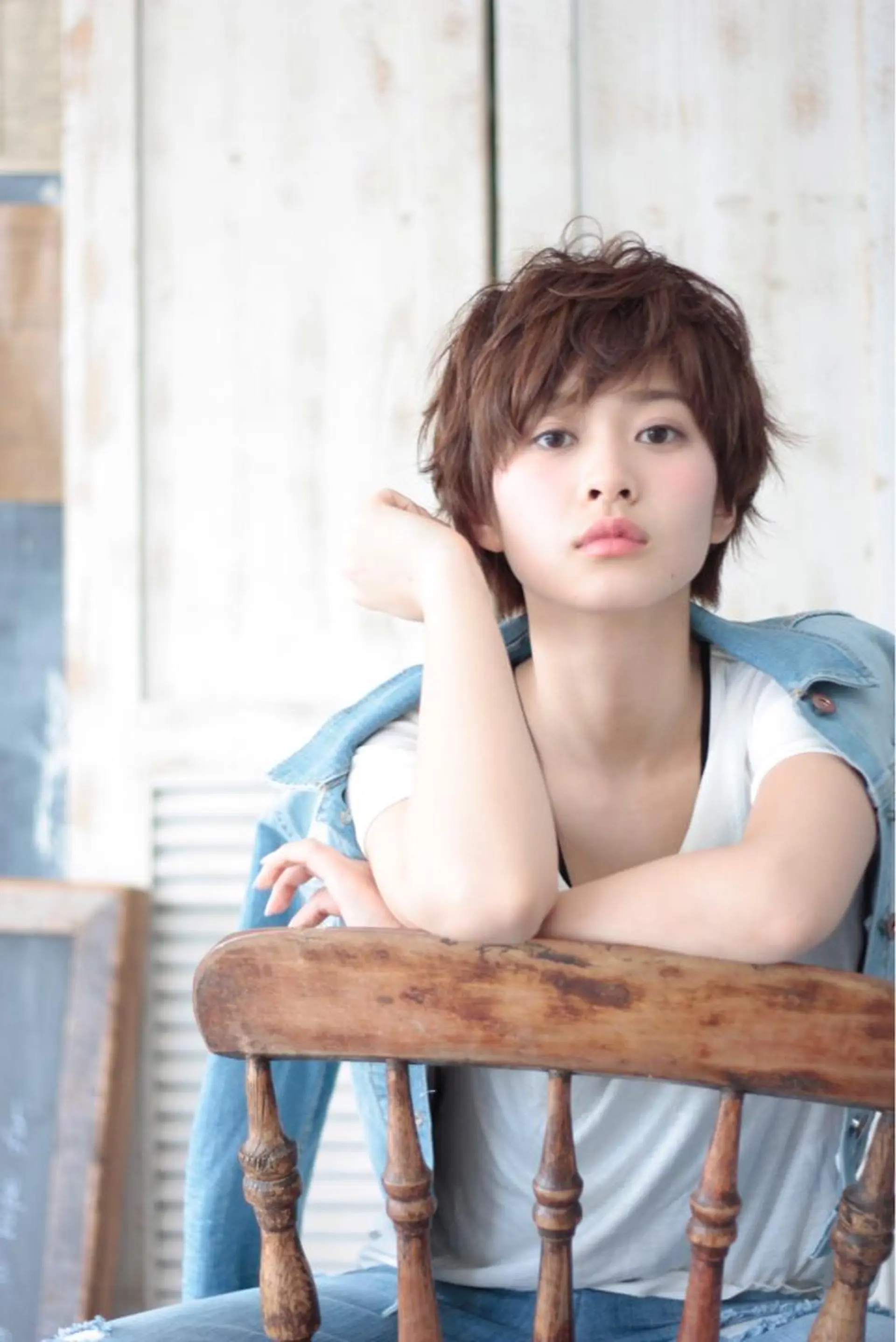 ショート 髪質改善縮毛矯正✨ ナリタユウヤのヘアスタイル