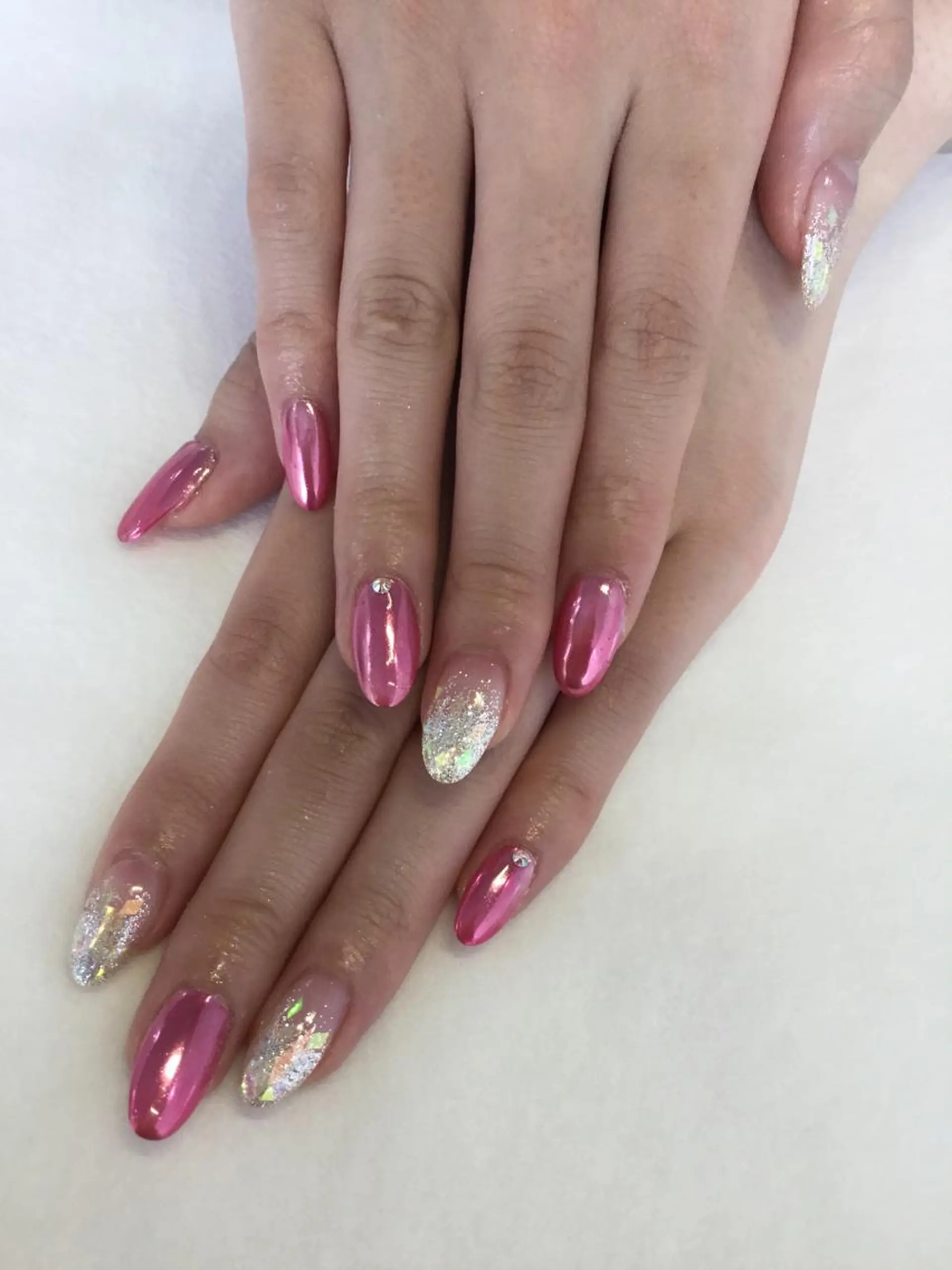 ネイル 💎🐰 saki. m 🐰💎のネイルデザイン