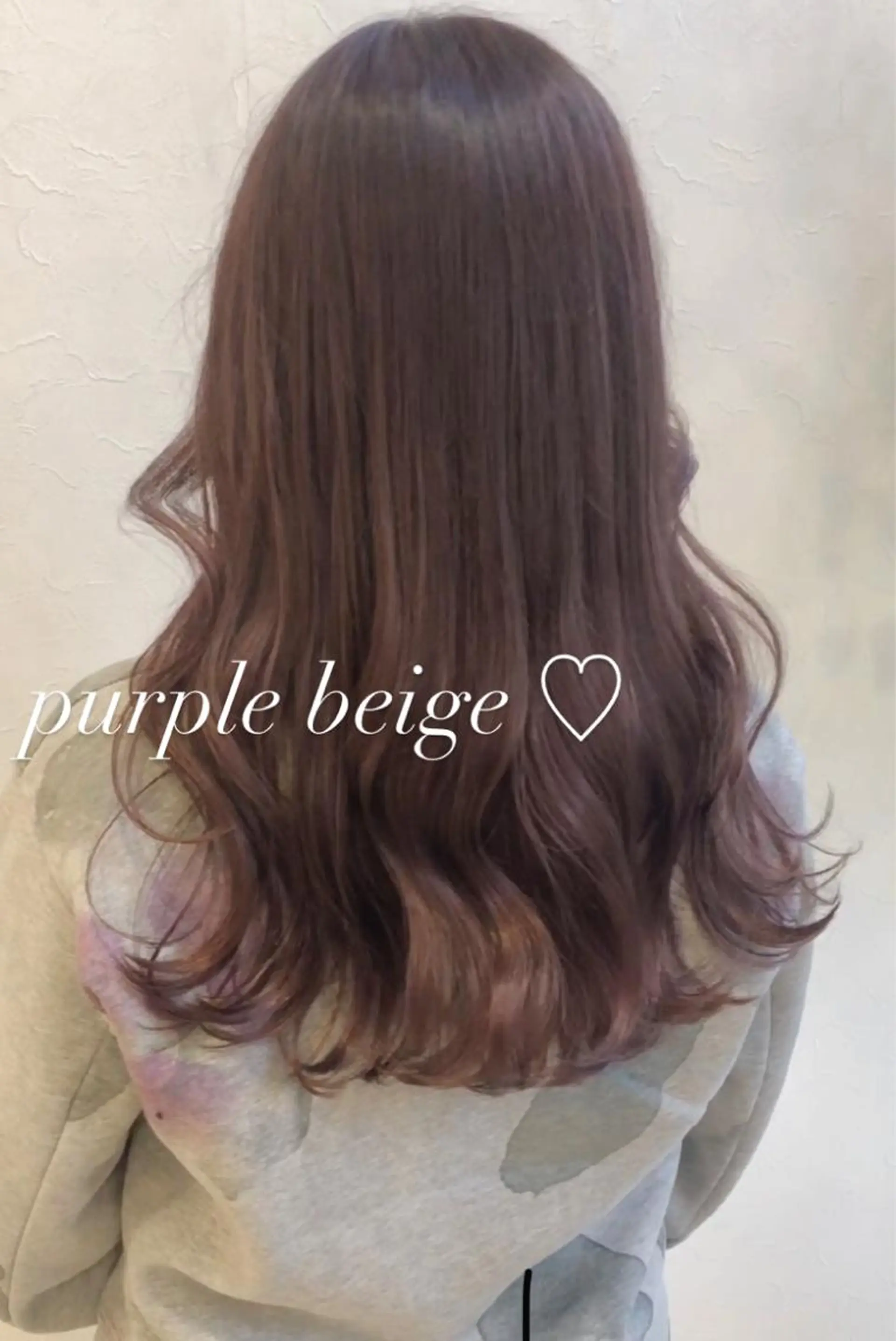 セミロング カラー nakahara madokaのヘアスタイル