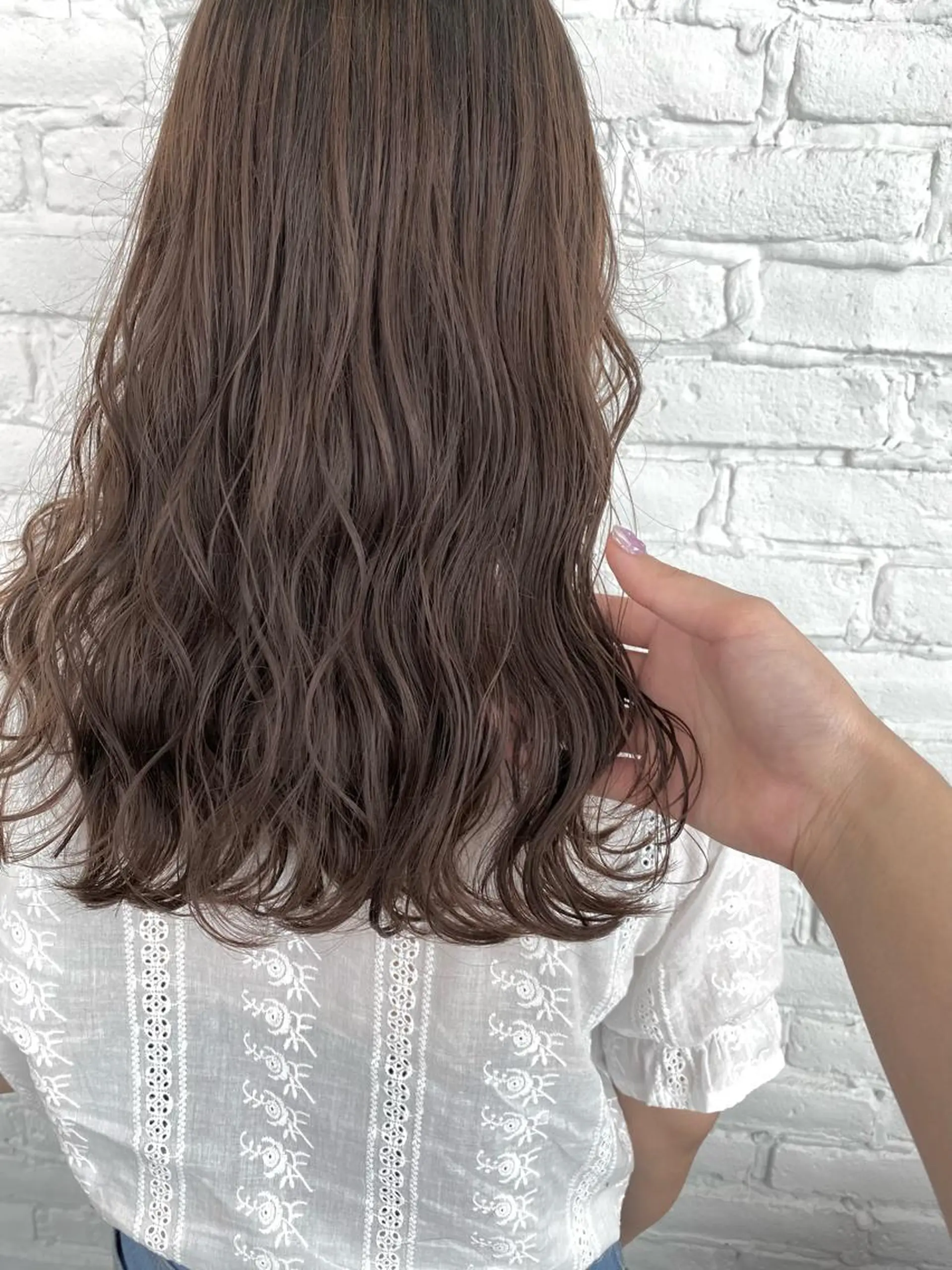 ロング カラー 韓国×髪質改善カラー 💎hinaのヘアスタイル