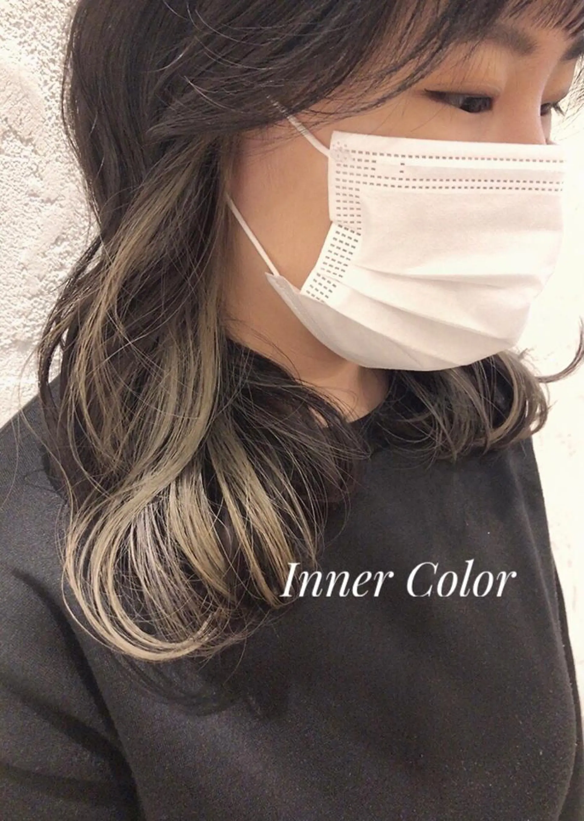 セミロング ミストバング ヘアカラー Hair Salon BOTTOMS所属・✨透明感ケアカラー✨ 長野ゆきなのヘアスタイル