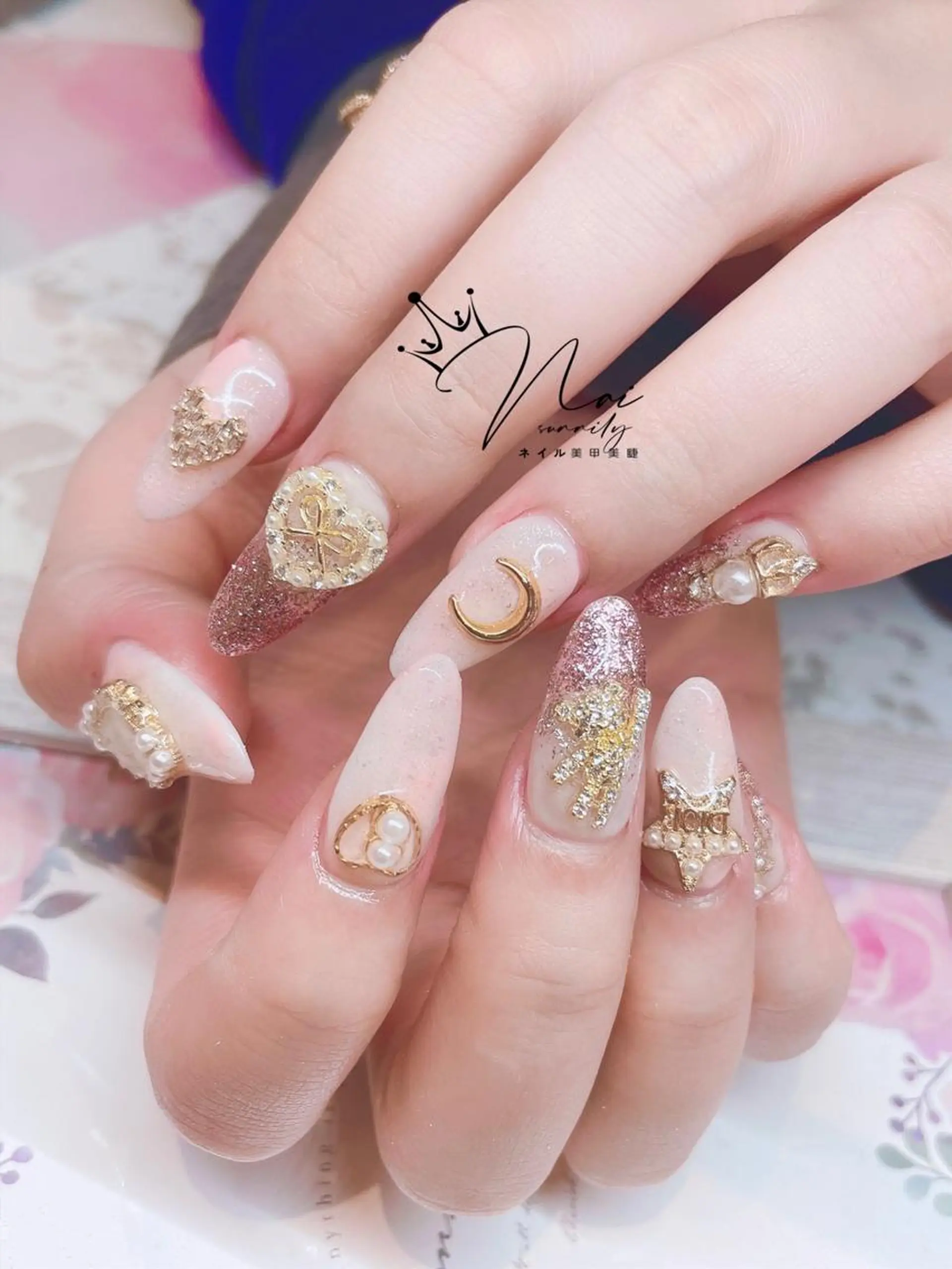 ネイル 長さだし専門店 M2 rikaのネイルデザイン