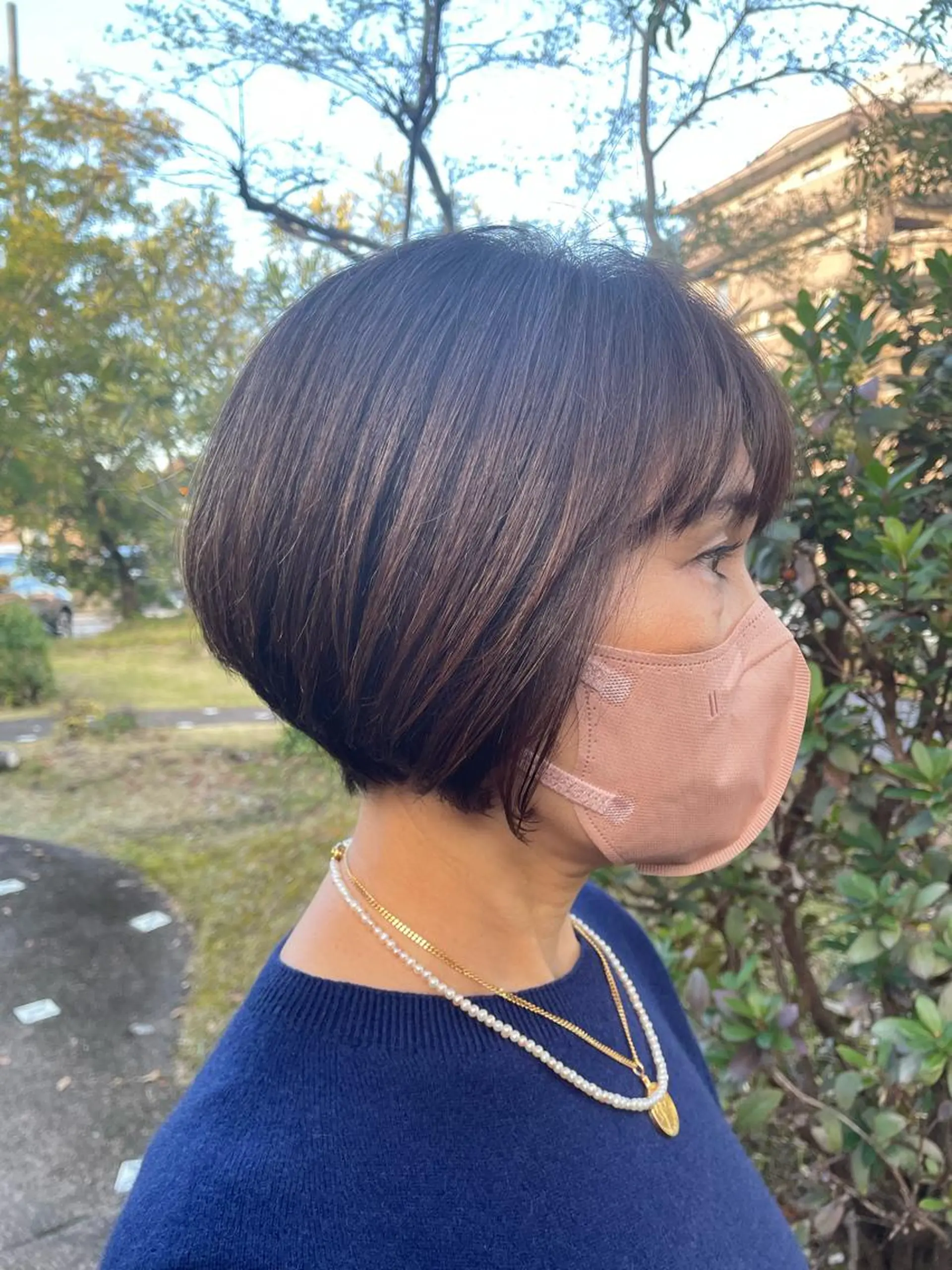 ショート カラー 土屋 桃佳のヘアスタイル