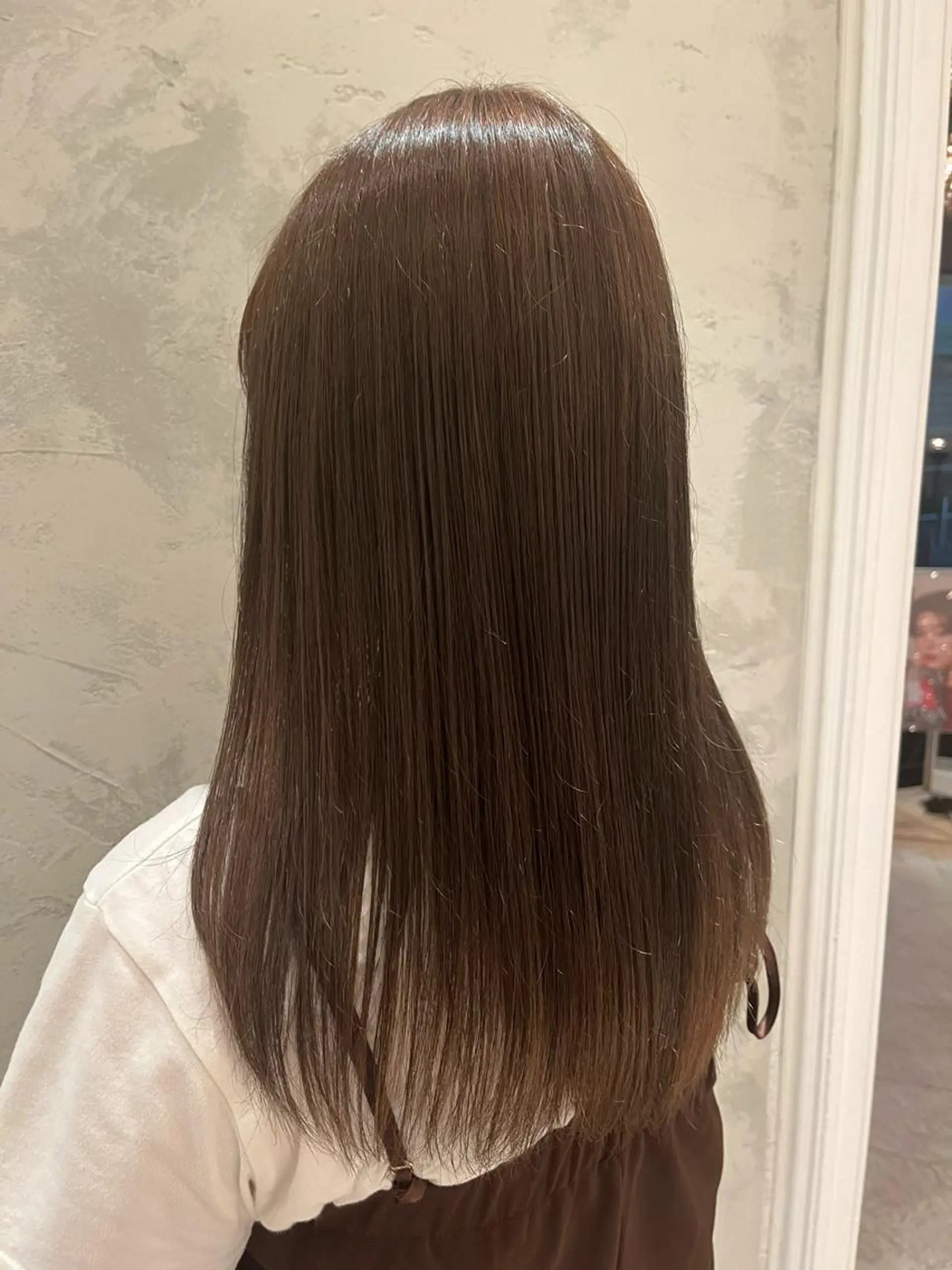 ロング カラー ベージュカラー オリーブベージュ BAROQUE gotou 🌙のヘアスタイル