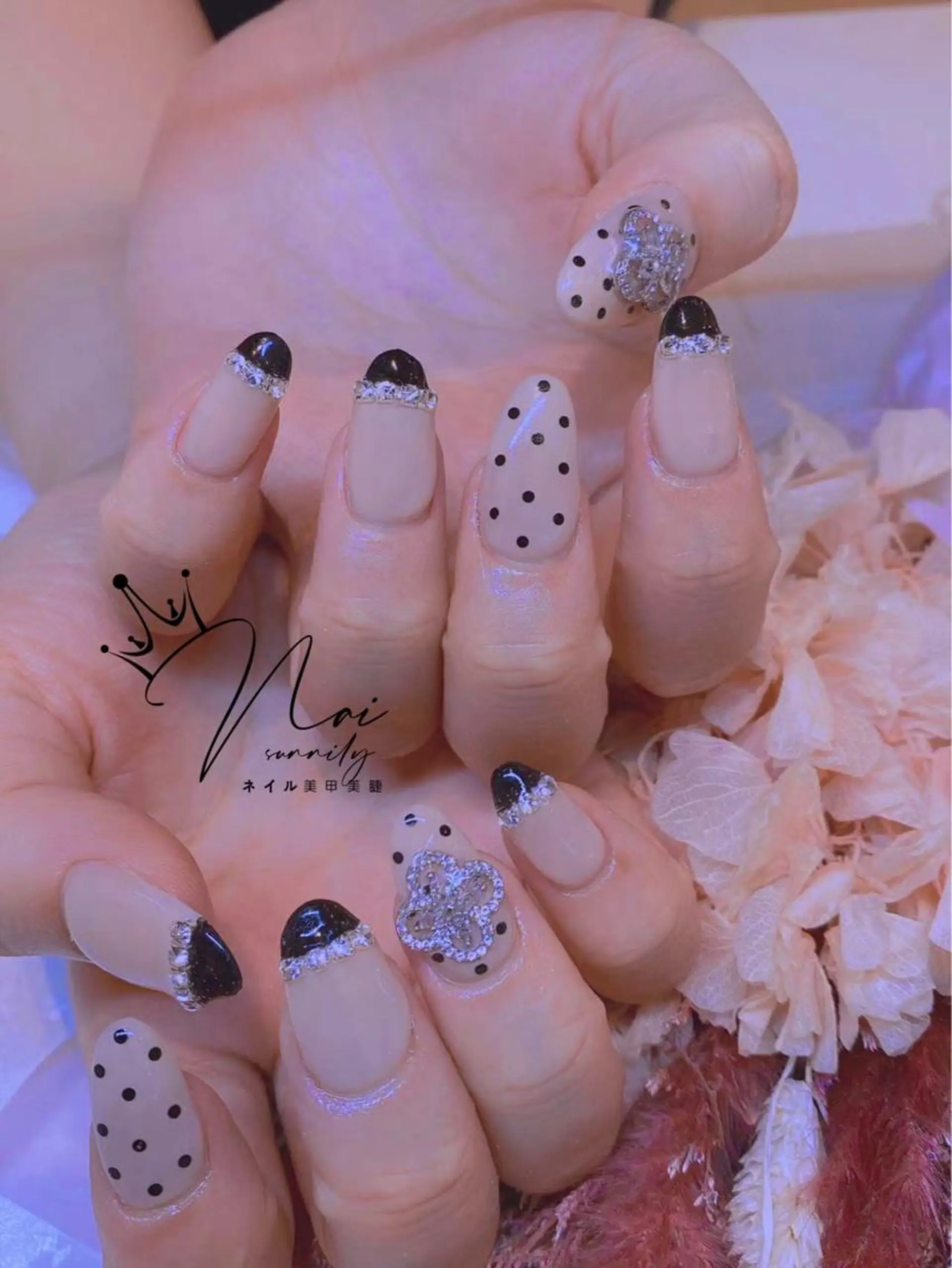 ネイル 長さだし専門店 M2　rikaのネイルデザイン