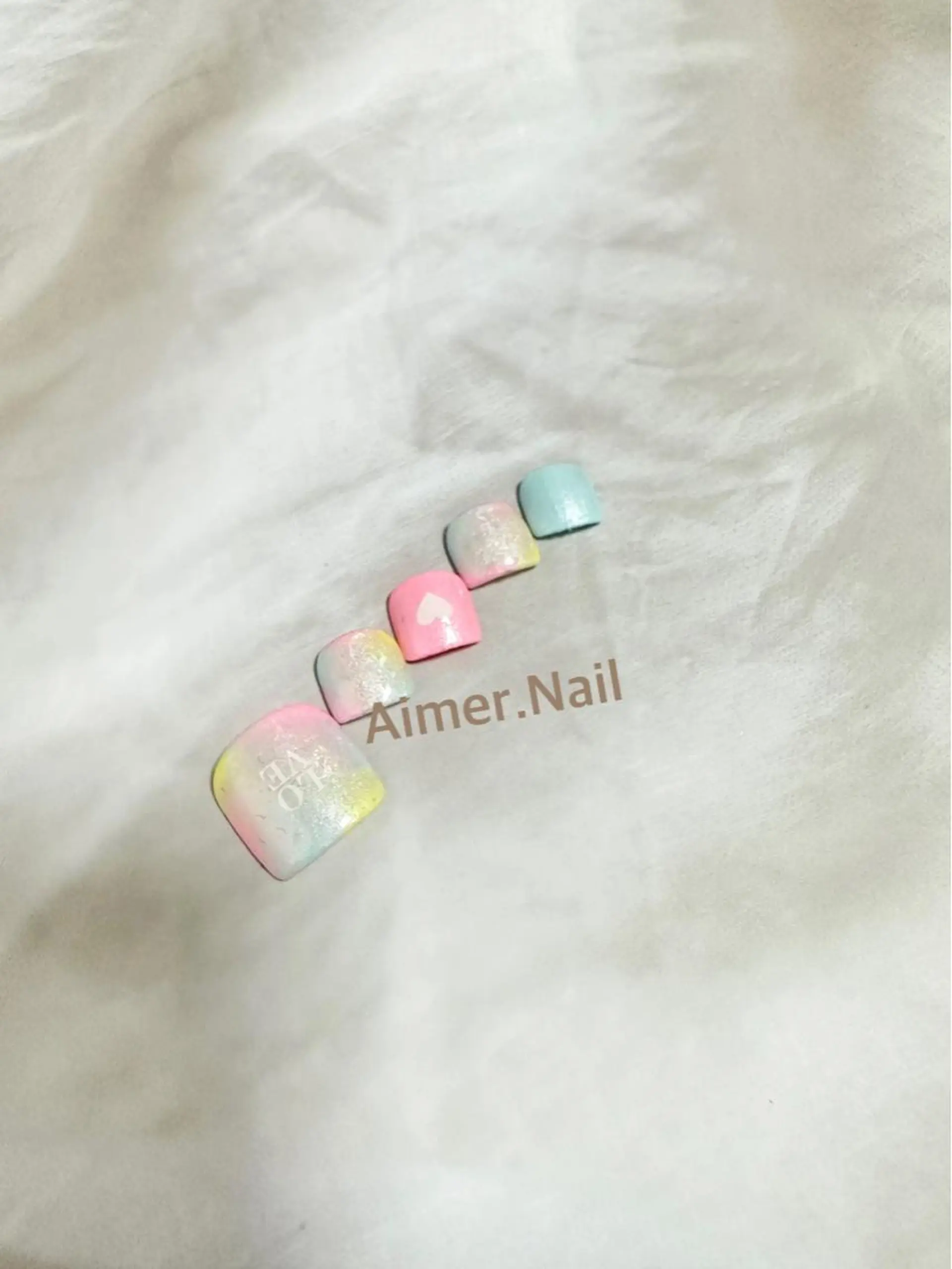 ネイル フットネイル フットネイル Aimer. Nailのネイルデザイン