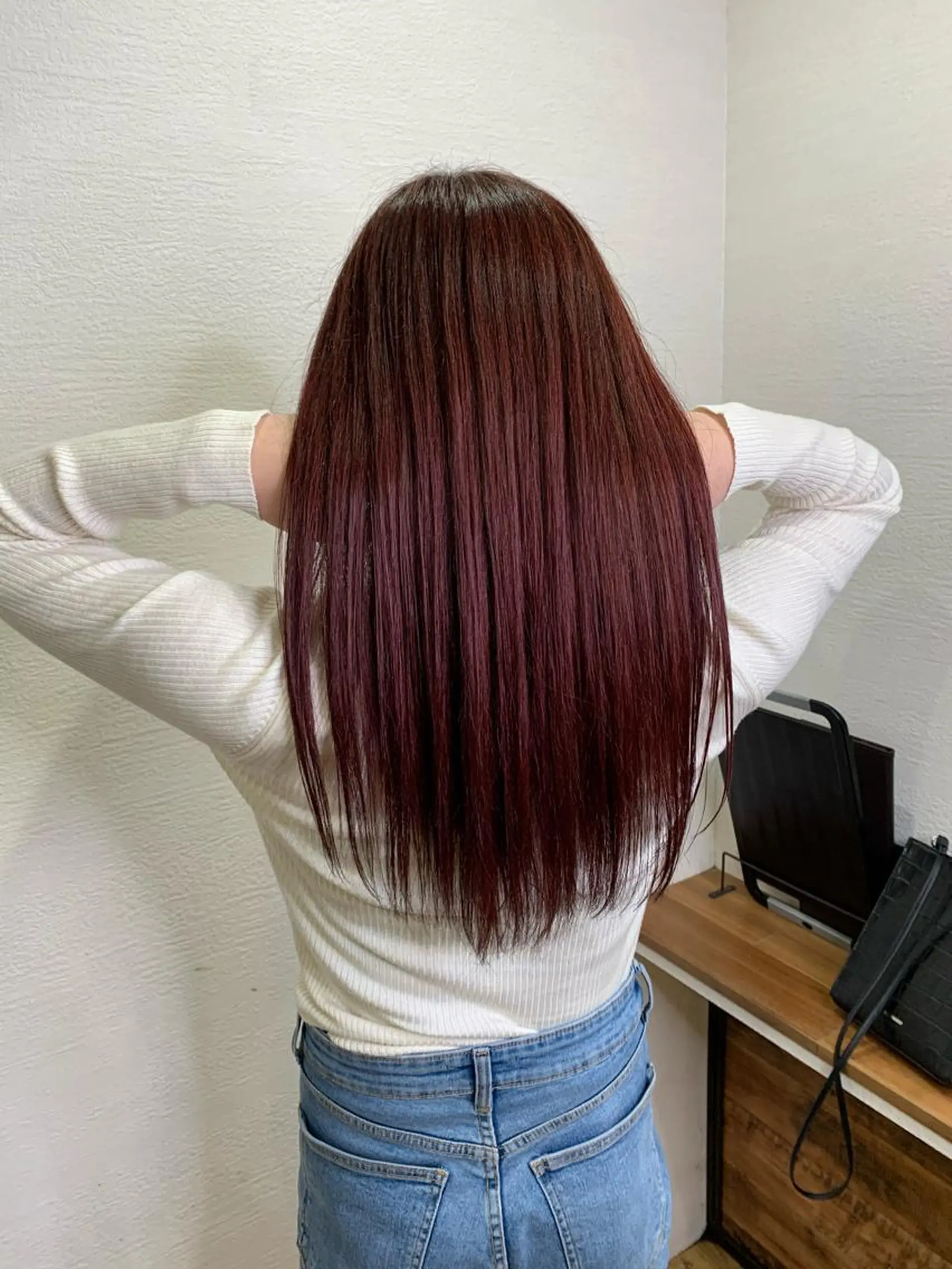 ロング ヘアカラー トリートメント フリーダムマティーニ所属・藤本 翔己のヘアスタイル