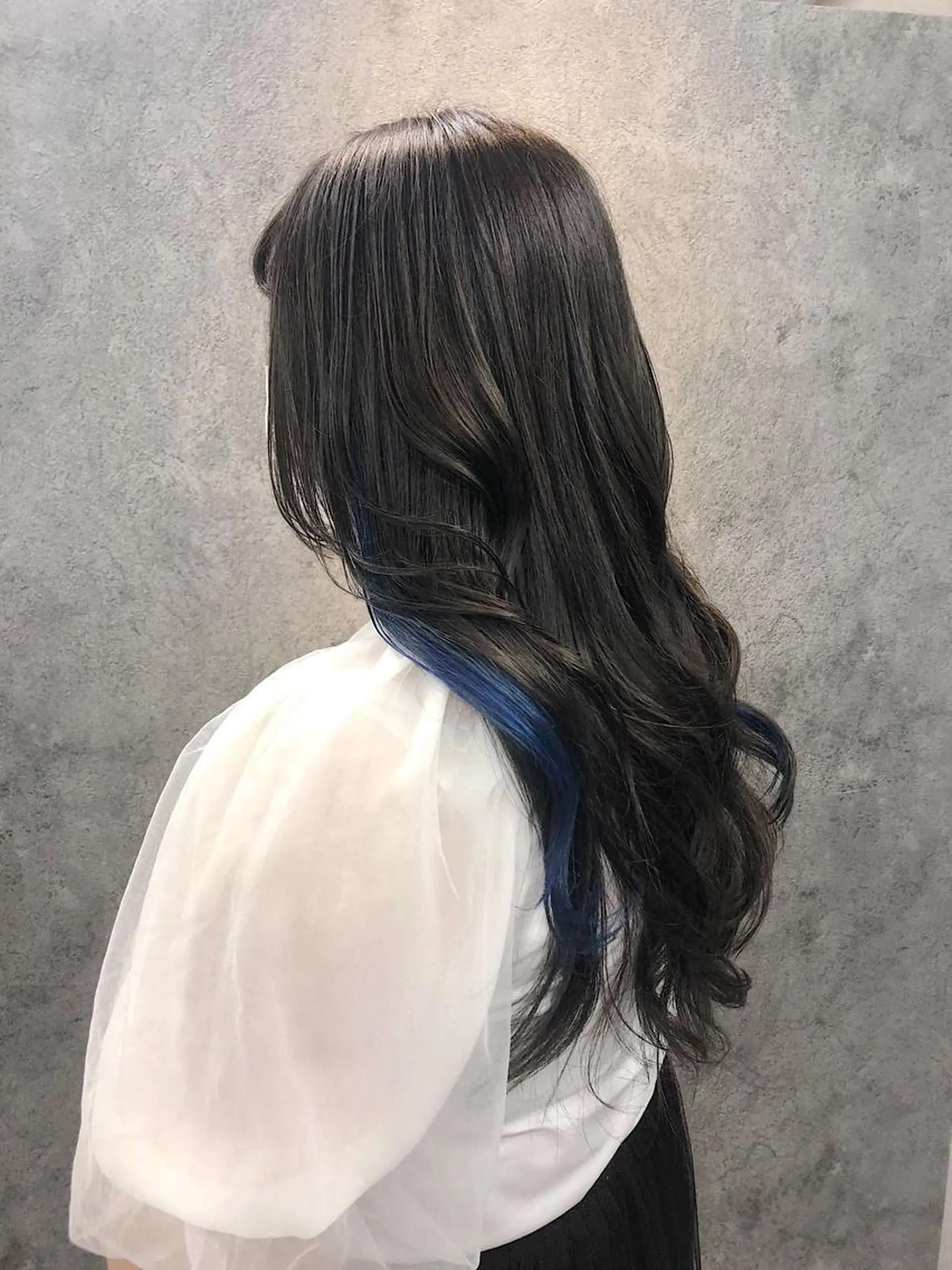 セミロング カット ヘアカラー トリートメント 所渉/韓国レイヤー /ウルフカットのヘアスタイル