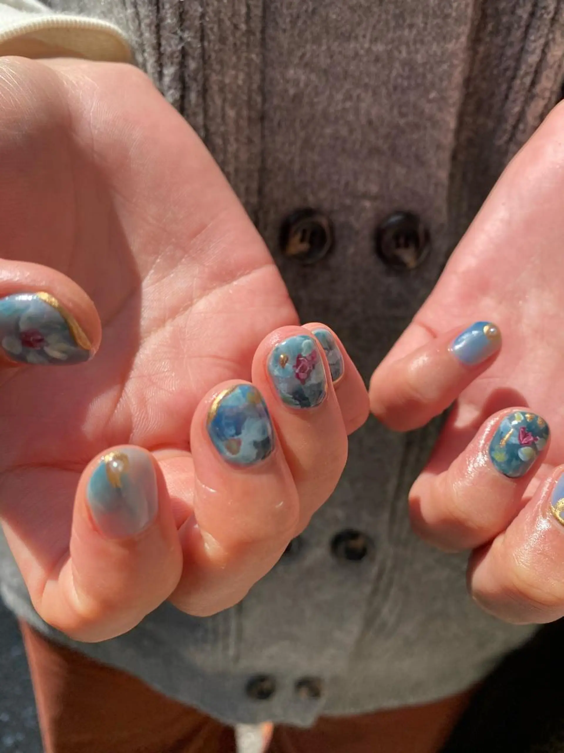 ネイル アートネイル 🌼大西洋子 laughl🌼のネイルデザイン