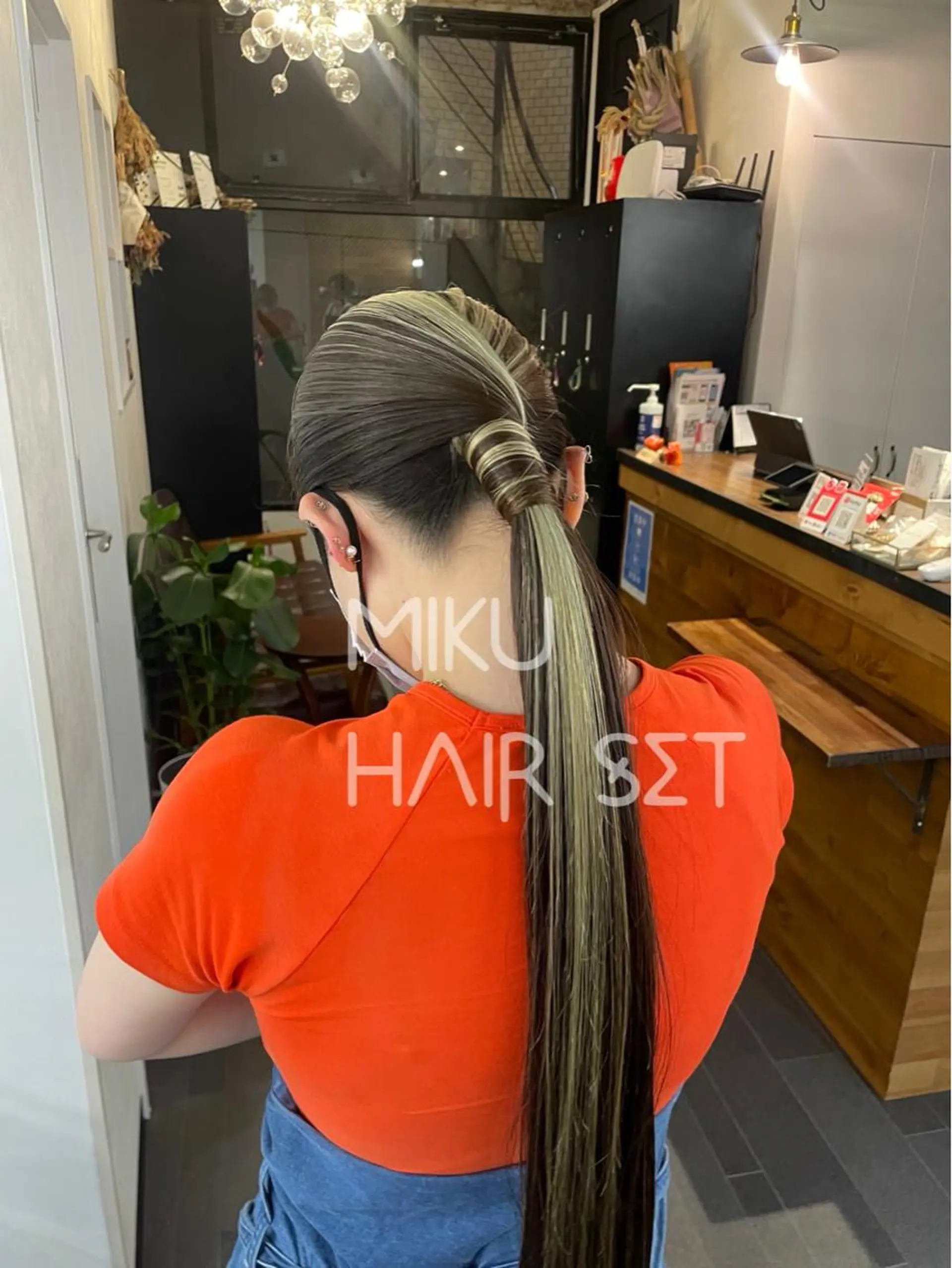 ロング ヘアアレンジ Stir maison[ステアメゾン]所属・layer cut /MIKUのヘアスタイル