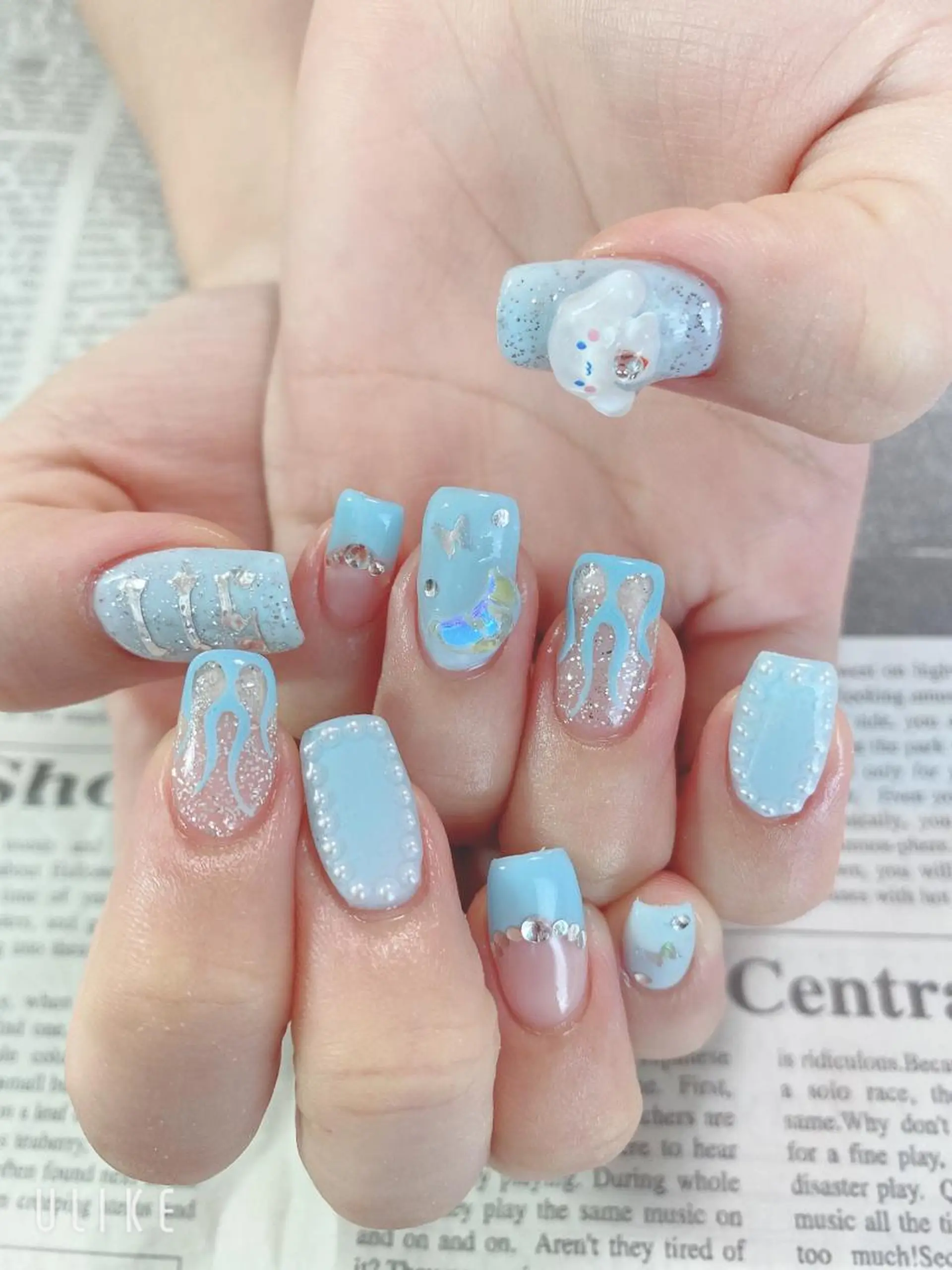 ネイル 持ち込み ハンドネイル ハンドケア 森山 舞のネイルデザイン