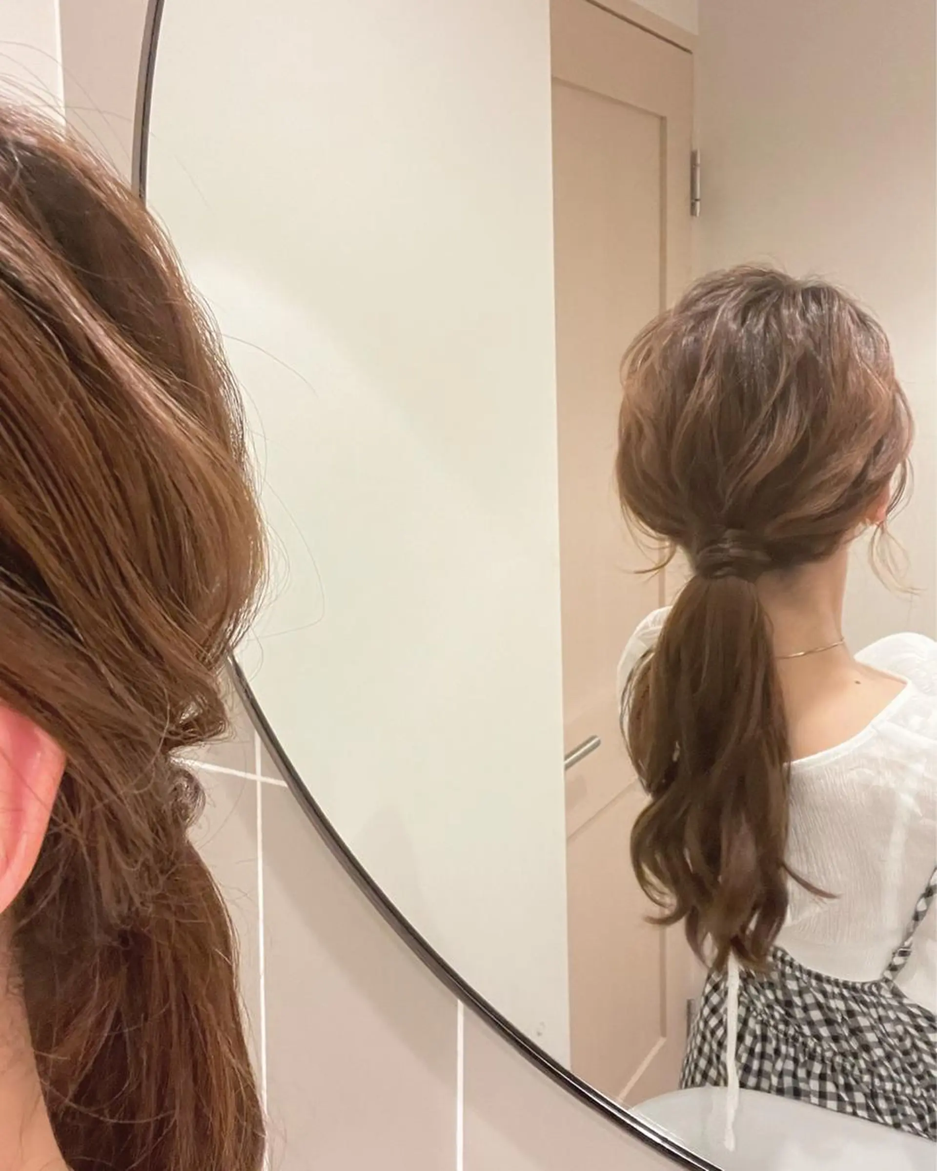 ロング FILMS所属・FILMS熊取谷 花のヘアスタイル