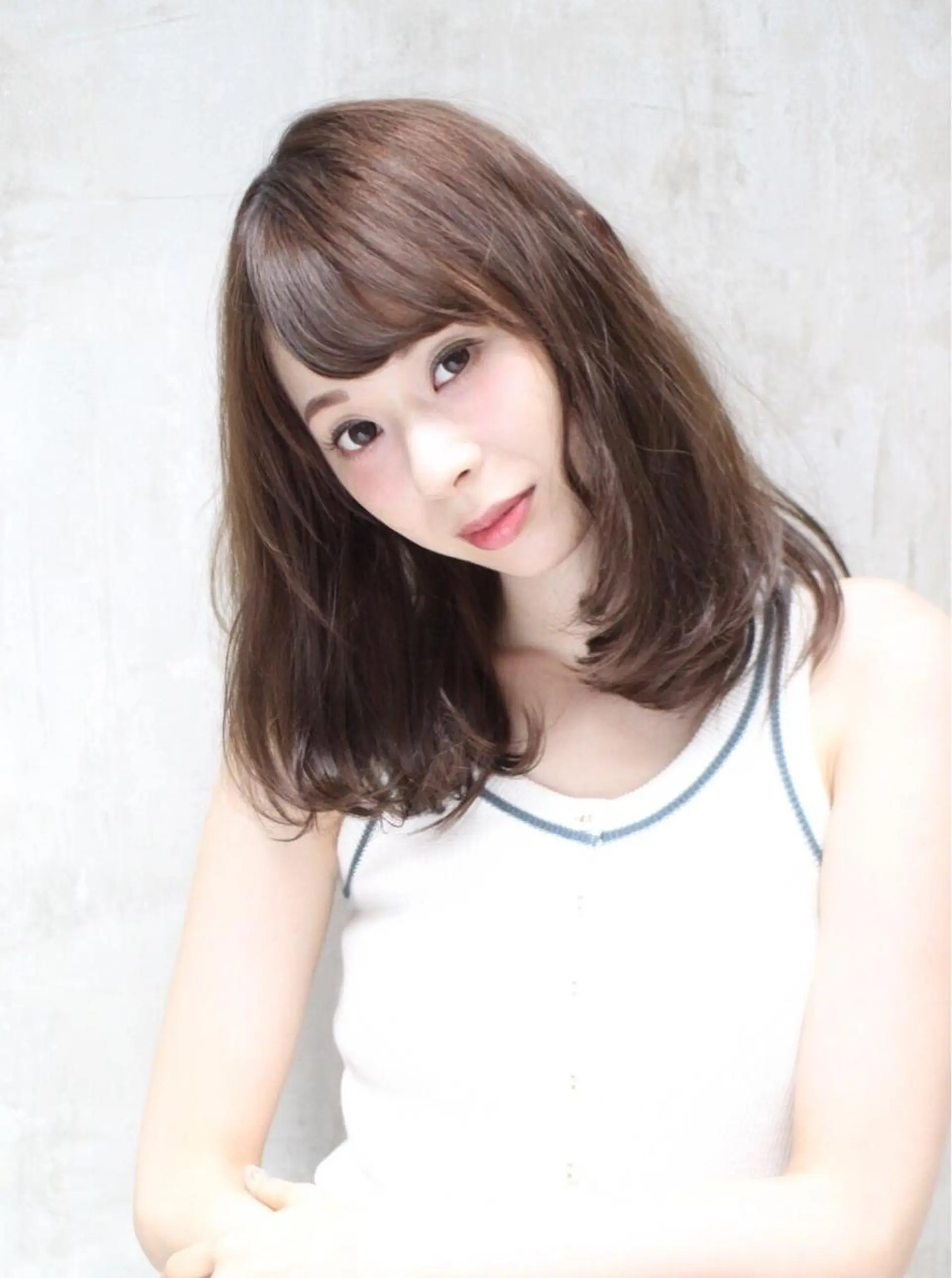 ショート ミディアム ロング カラー パーマ ヘアアレンジ 小顔カット✨ 透明感カラーのヘアスタイル