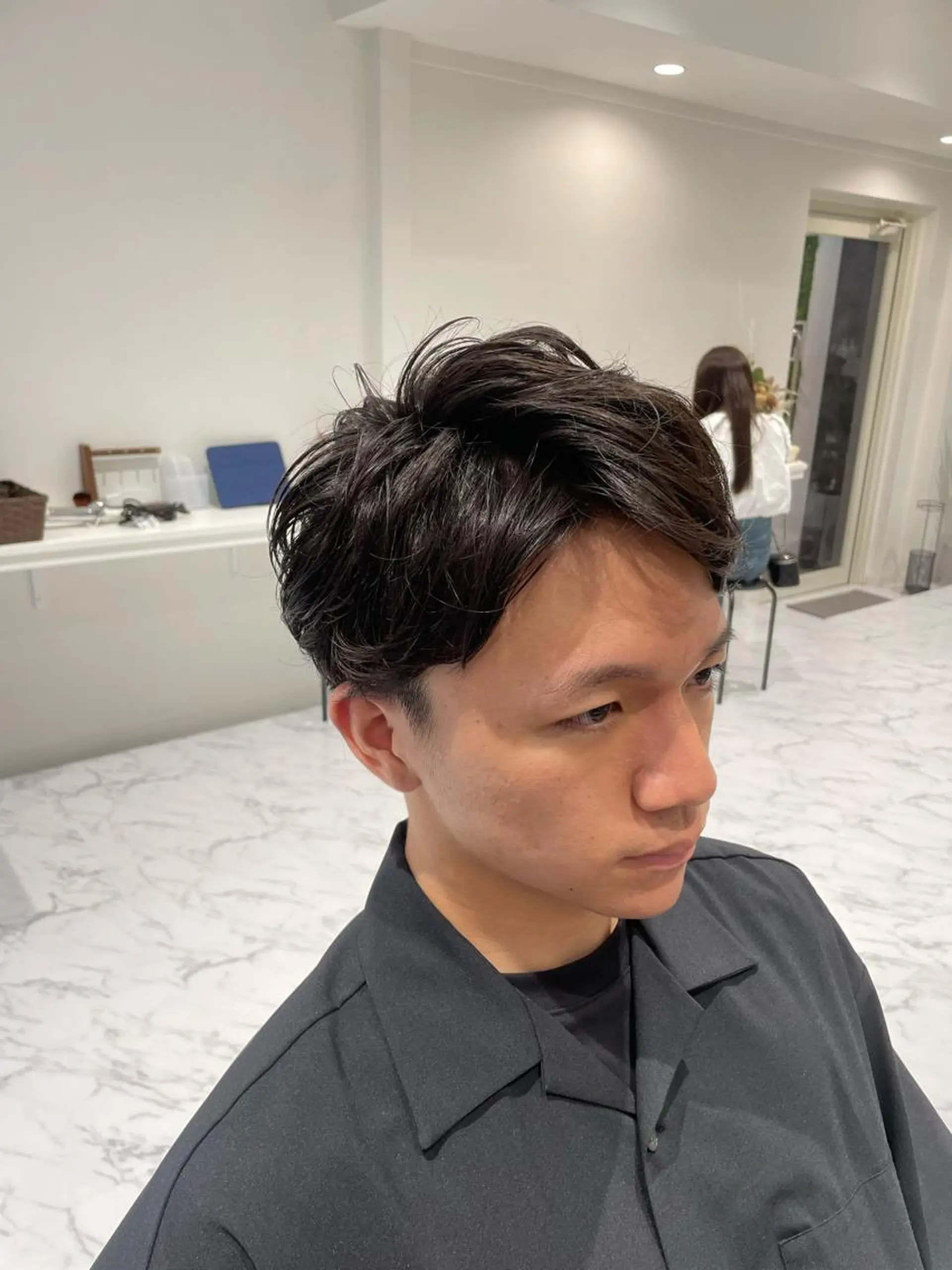 メンズ Grow by NYNY 坂本 理輝のヘアスタイル