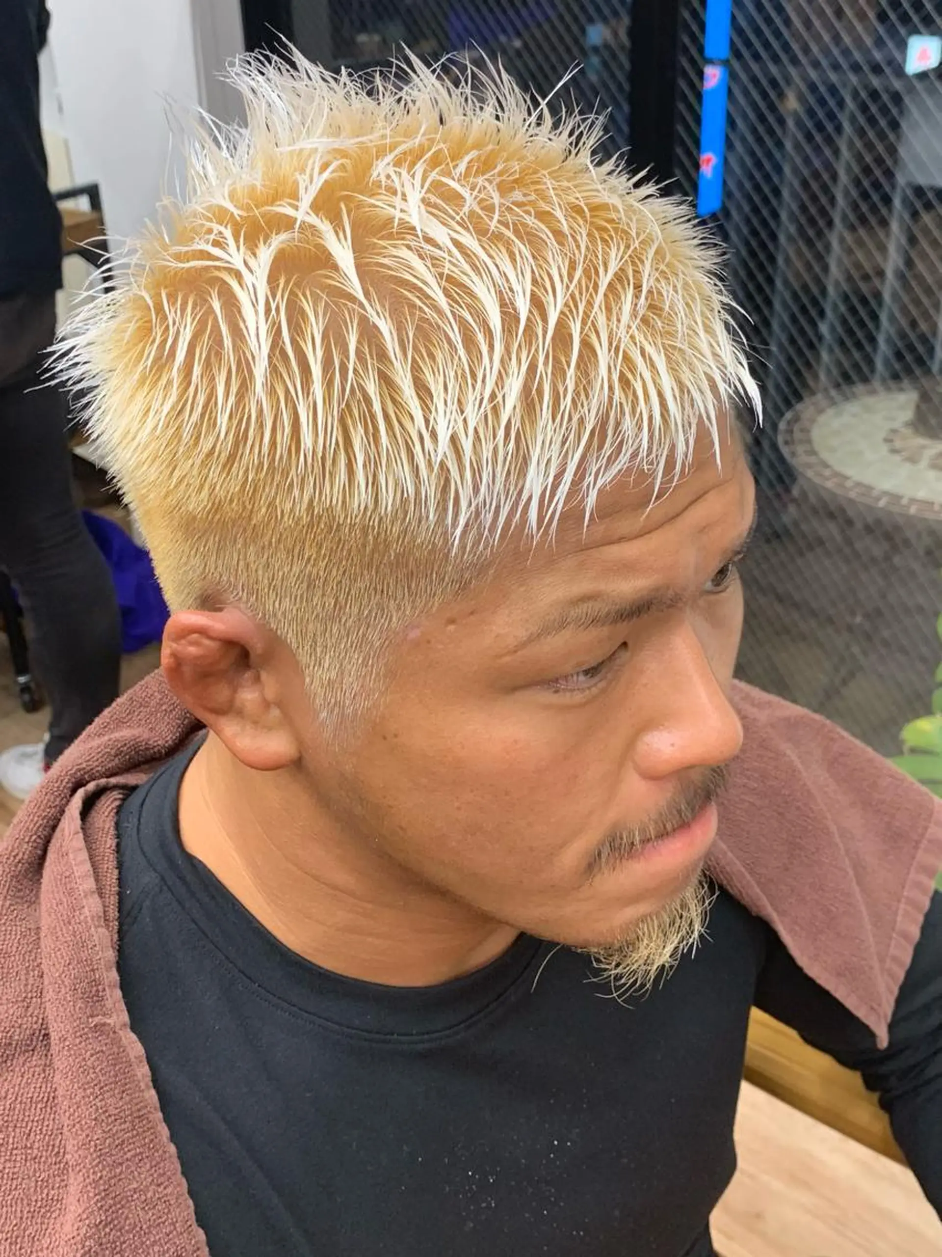 ショート カラー メンズ カット ヘアカラー ❤️Ruminate 日暮里店❤️のヘアスタイル