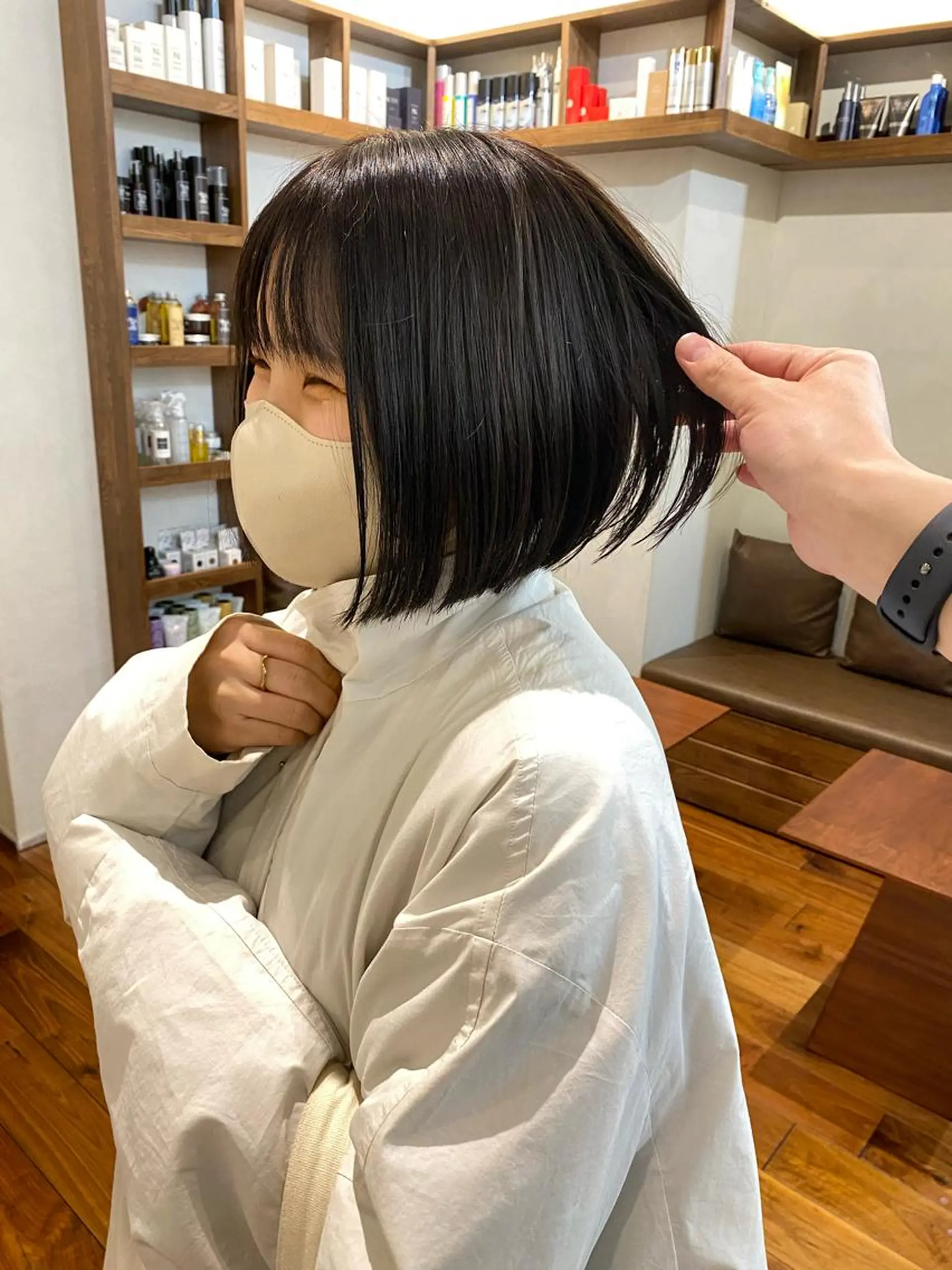 ショート カット トリートメント nex the salon coall所属・🫧似合わせショート イシダ🫧のヘアスタイル