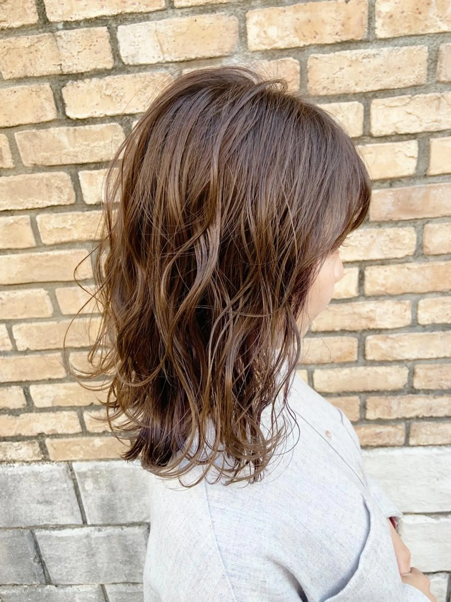 ミディアム シールエクステ支持率 髪質改善💯sayaのヘアスタイル