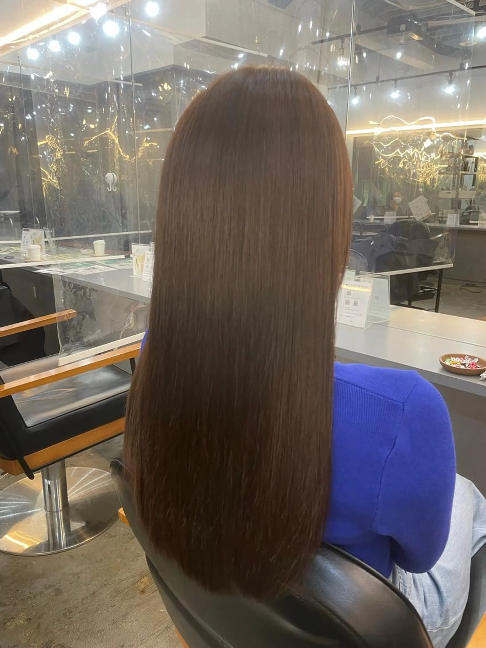 ロング カラー カット ヘアカラー トリートメント イトウ アキノリのヘアスタイル