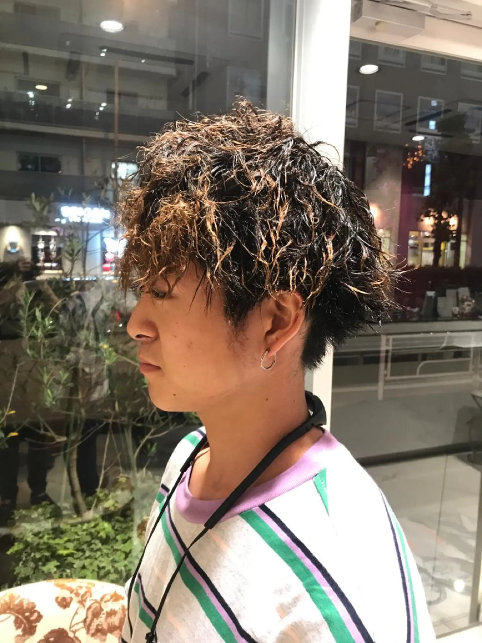 パーマ メンズ メンズパーマ メンズツイストパーマ ツイストパーマ Agu hair Ao 香取佐原店所属・蓑輪 ミノワのヘアスタイル
