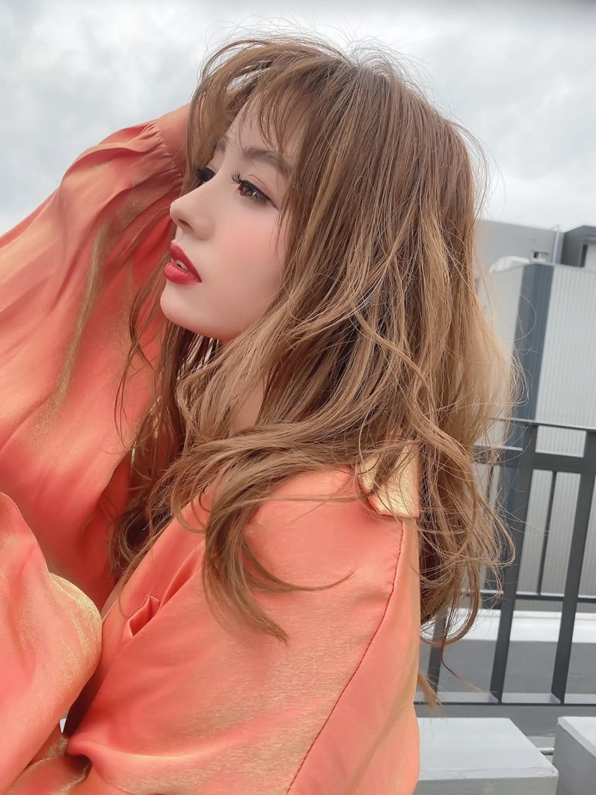 ロング カラー 透明感カラー イルミナカラー トリートメント ⭐️Shelter by TOKYO⭐️のヘアスタイル