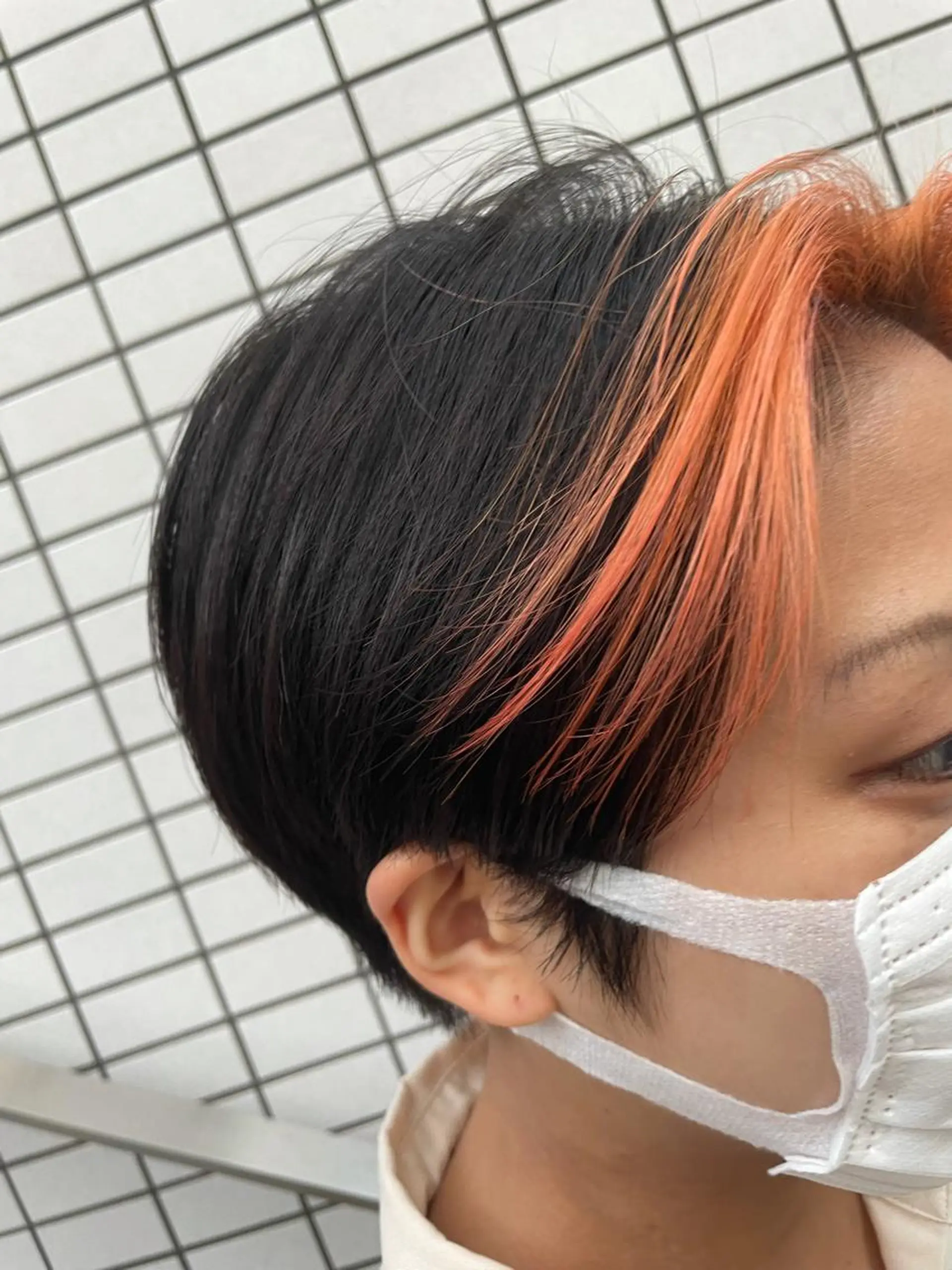 ショート カラー ハンサムショート ミストバング  フェイスフレーミング ショートヘア カット ヘアカラー トリートメント ショートボブ縮毛矯正 髪質改善のプロ山道潤のヘアスタイル